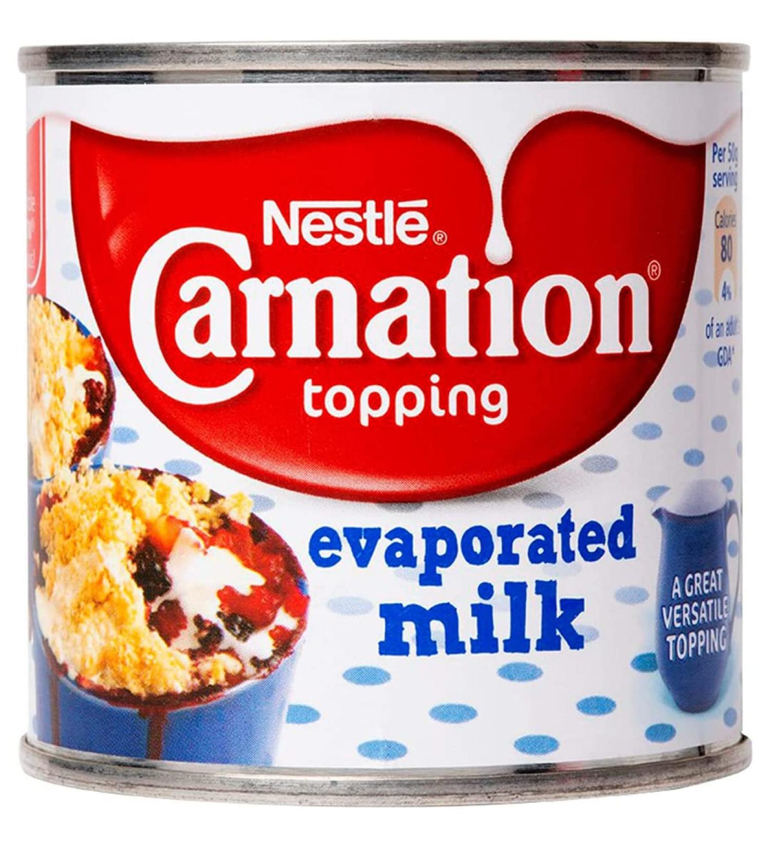 2 x Nestl Carnation Evaporated Milk 12 x 170g