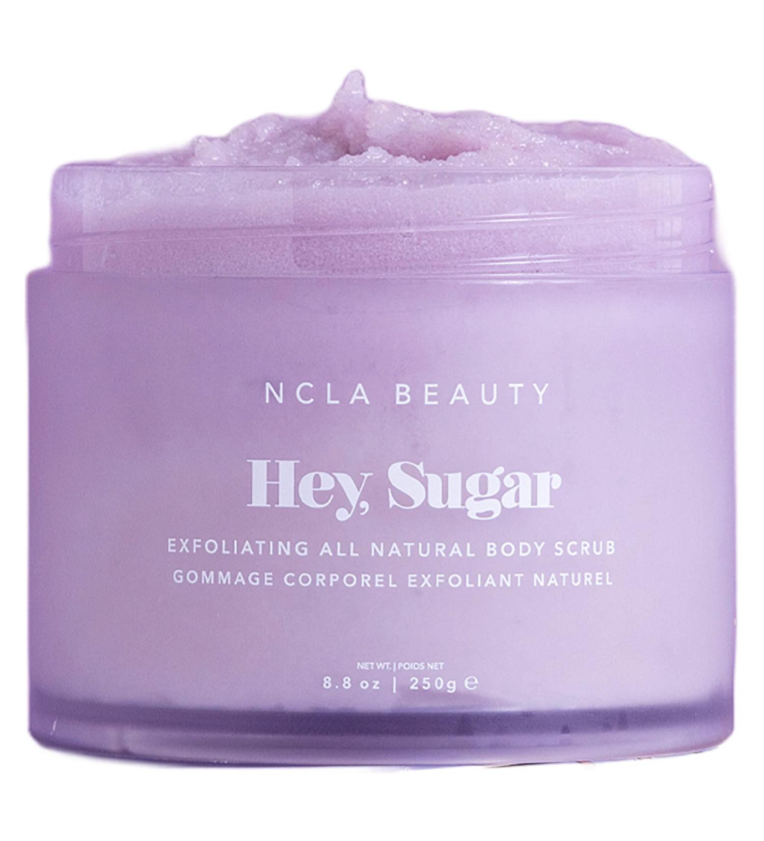 NCLA Hey Sugar Natural Body Scrub - Birthday Cake | Clean, Natural, Non-Toxic Beauty - Buy Online on SooperMarket.com