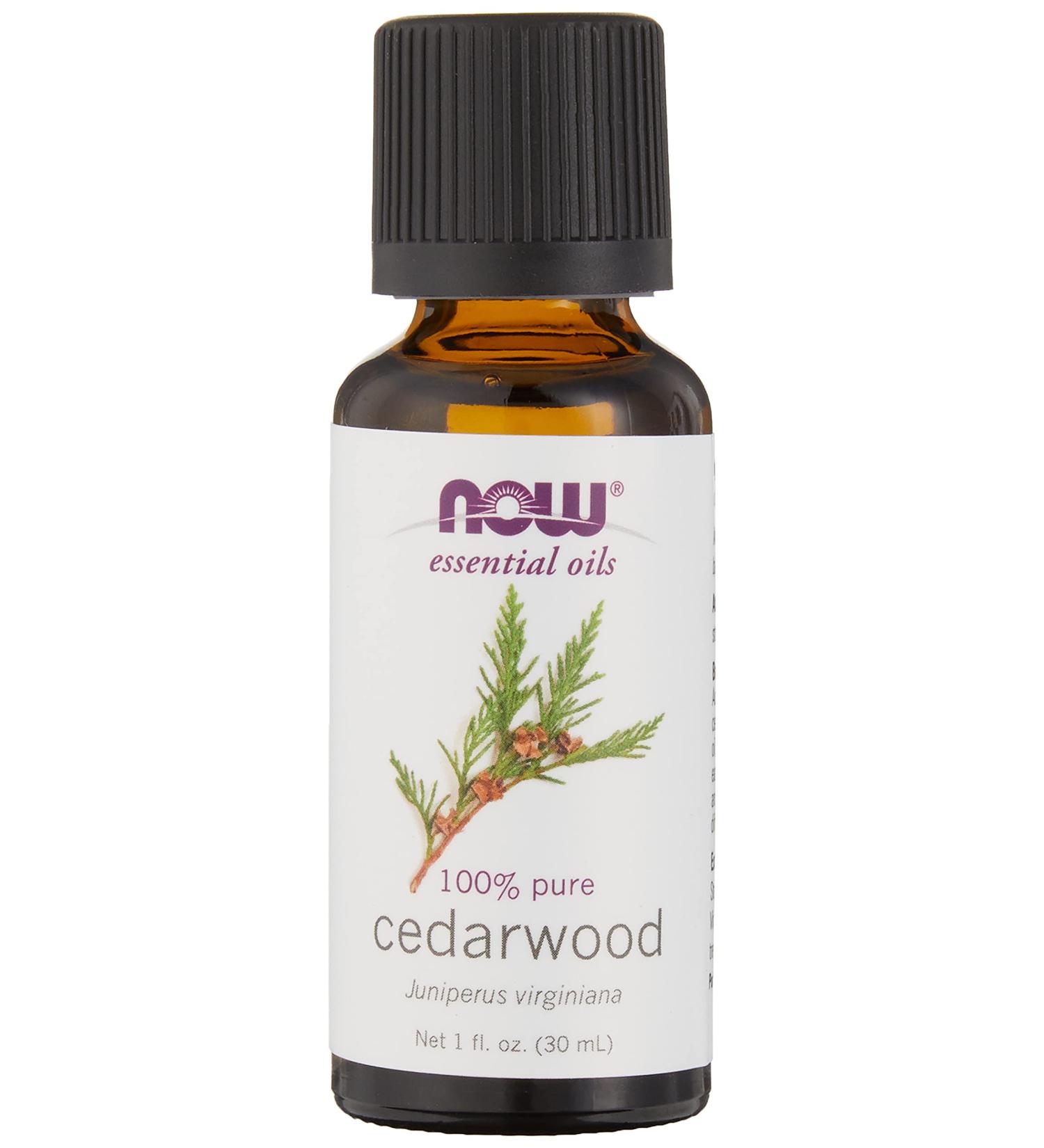 Now Foods Cedarwood Essential Oil 1 fl oz - Pure Aromatherapy - Buy Online on SooperMarket.com