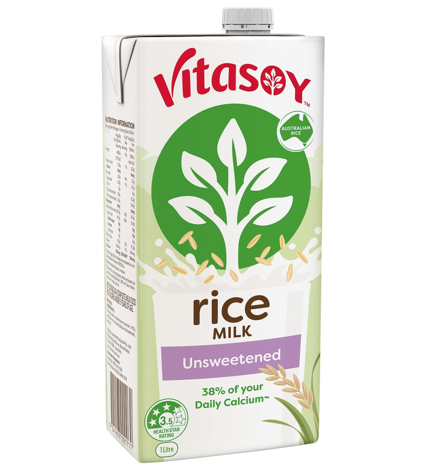 Vitasoy Rice Milk Uht 1l - Buy Online on SooperMarket.com