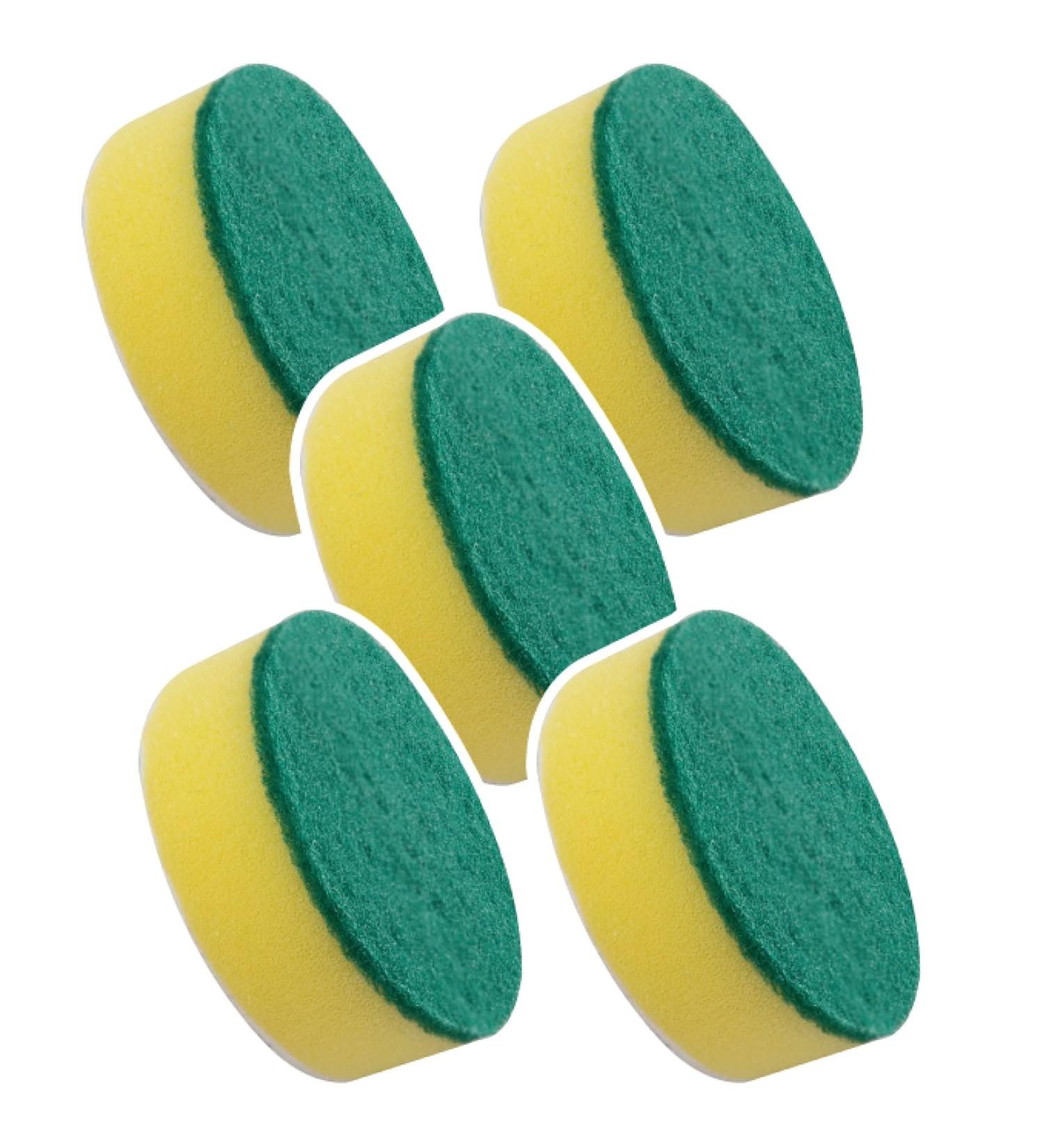 Buy Horsepower 5 Heavy-Duty Sponges for Cordless Scrubbers - AS-SEEN-ON-TV Long-Lasting Cleaning Pads for Dishes & Grease Removal | International Shipping Available - Buy Online on SooperMarket.com
