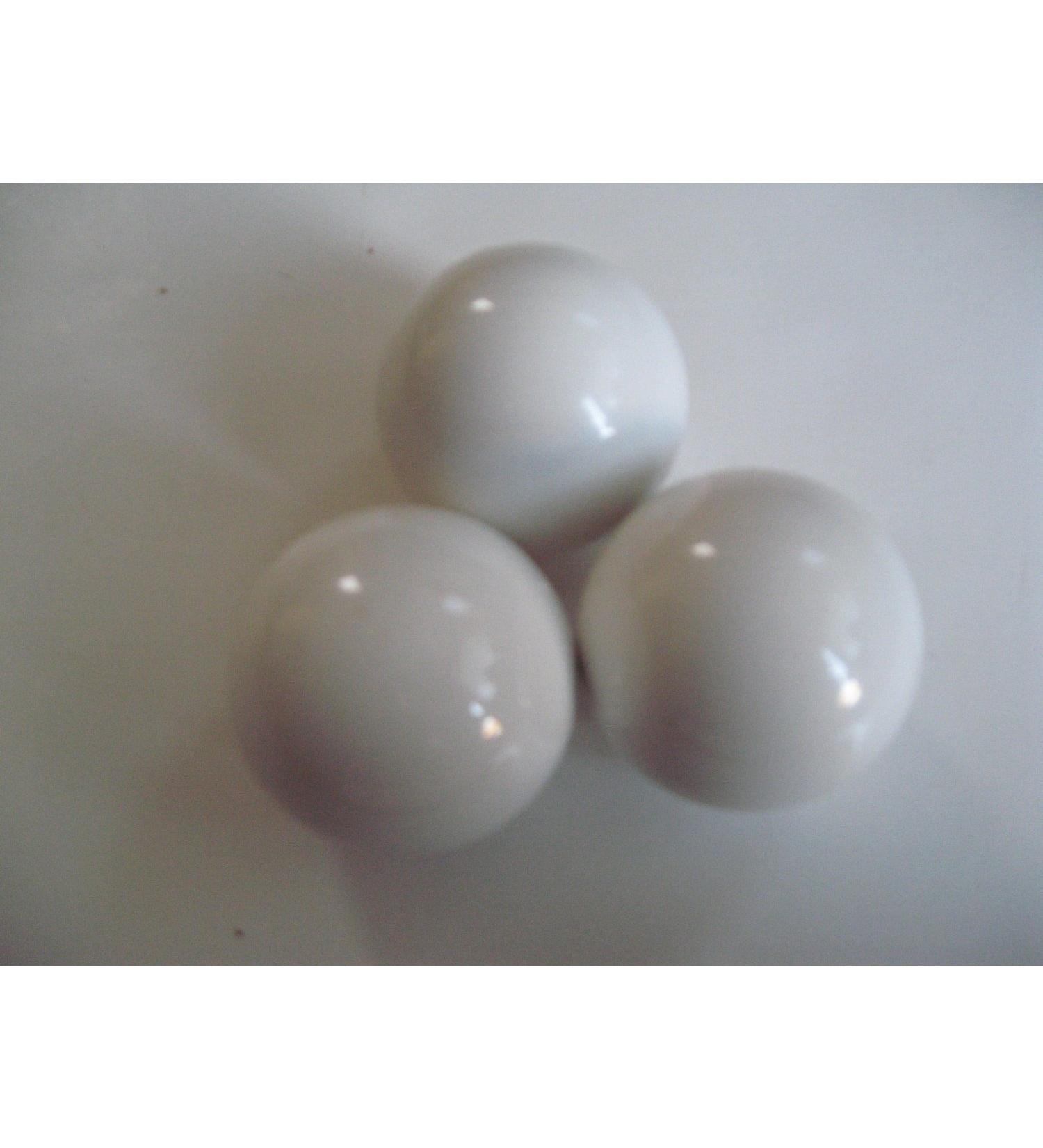 BuyBocceBalls Listing - (2 of 4 options) EPCO White 57mm Bocce Pallino or Pallina - Pack of 3