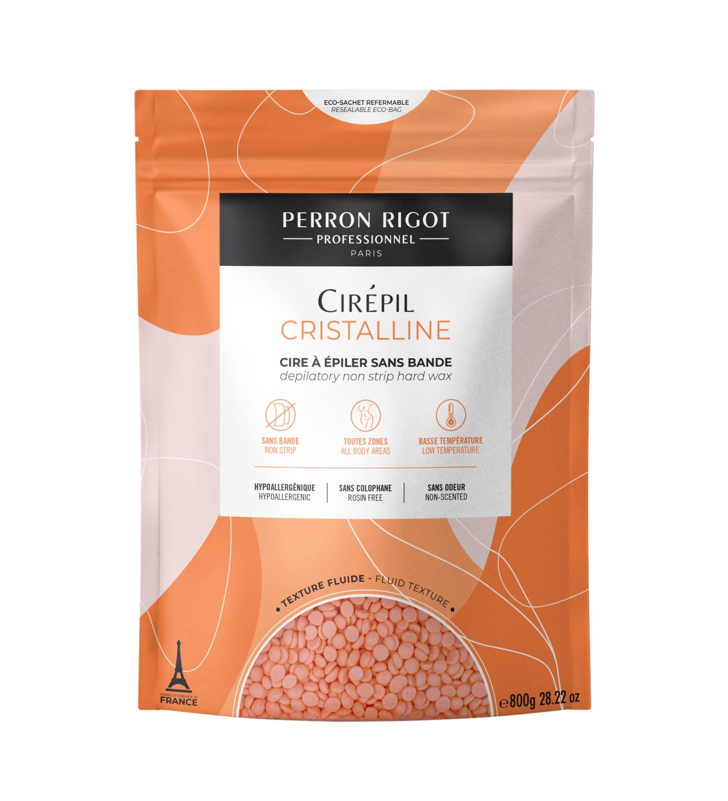 Cirepil Cristalline Wax Beads 800g - Hypoallergenic & Rosin-Free Formula for Sensitive Skin - Unscented Gel Texture - 28.22 oz Bag - Buy Online on SooperMarket.com