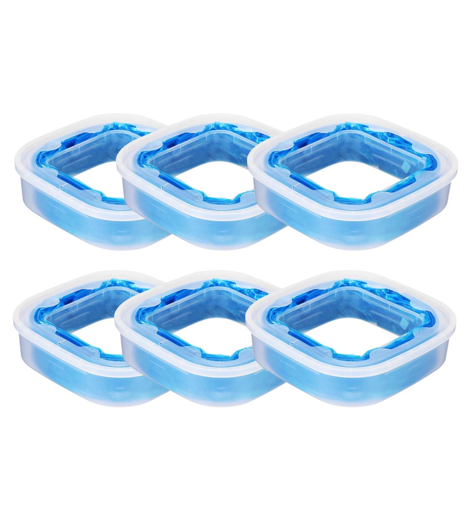 6 Pack Cat Litter Refills Bags 32.8Ft Anti Odour Litter Locker Compatibility with Thickened Plastic Leakproof Large Trash Bag Litter Locker Refill - Original Refill Cartridge is Included - Buy Online on SooperMarket.com