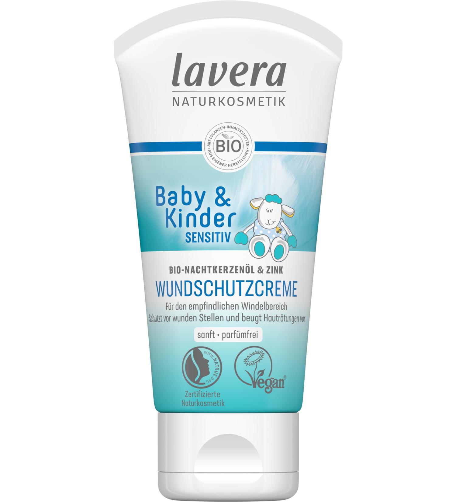 Lavera Baby & Children Diaper Cream - Pack of 4 (4x50ml) | Gentle Skin Care for Babies | Fast International Shipping - Buy Online on SooperMarket.com