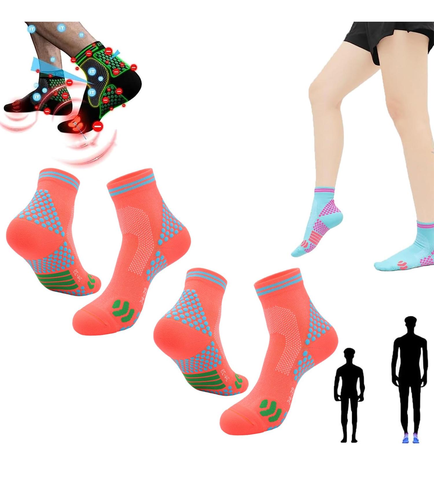 DOGARI Far Infrared Schorl Titanium Ion Heighten Socks - Slimming Compression Running Socks - Buy Online on SooperMarket.com