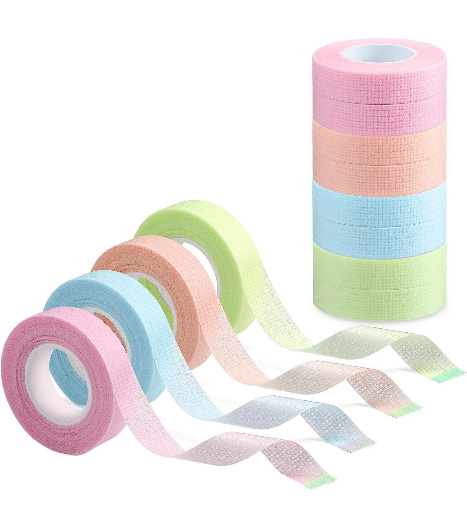 Knadgbft 24 Piece Rolls Eyelash Tape Eyelash Grafting Tape Makeup Lash Tape For Eyelash Extension - Buy Online on SooperMarket.com