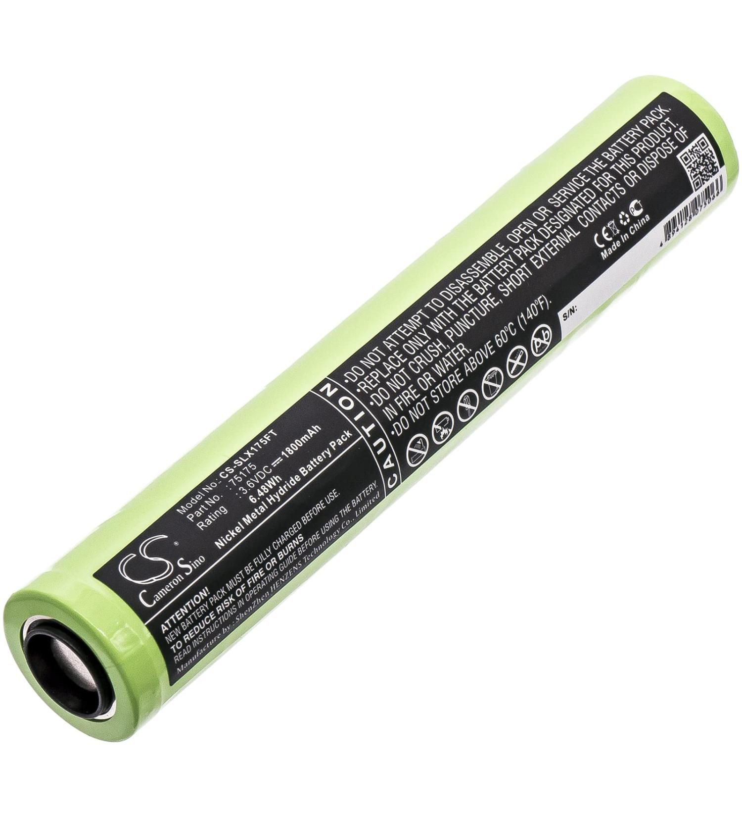 3.6V High-Performance Replacement Battery for Peli M9 - 1800mAh | International Shipping Available - Buy Online on SooperMarket.com