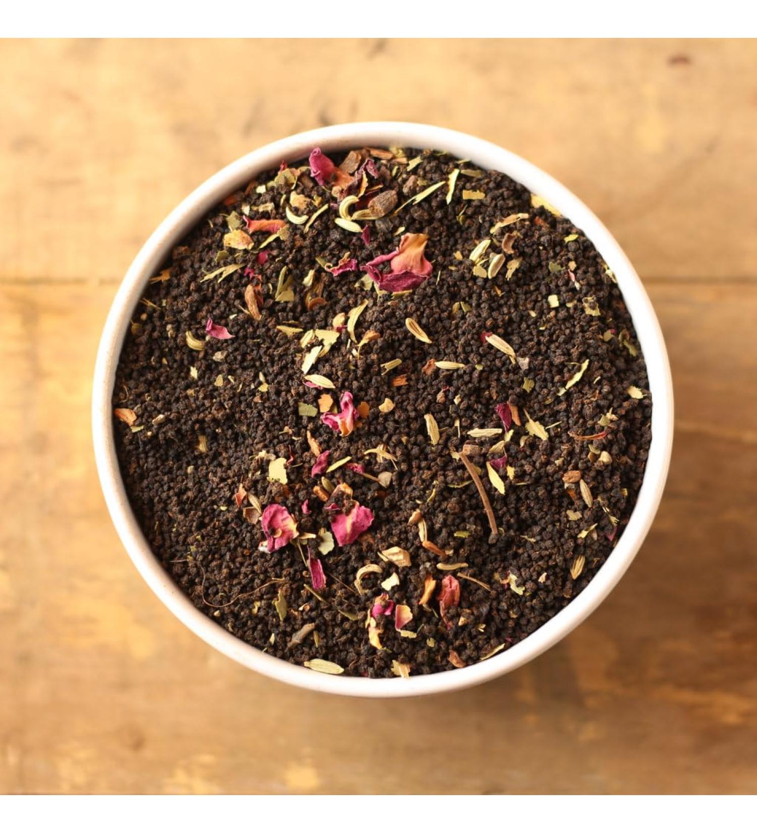 Kara | (Kadak Masala Chai Loose Leaf (50 Cups/3.5oz/100gm) | 100% Natural Ingredients - Pack of 1) - Buy Online on SooperMarket.com
