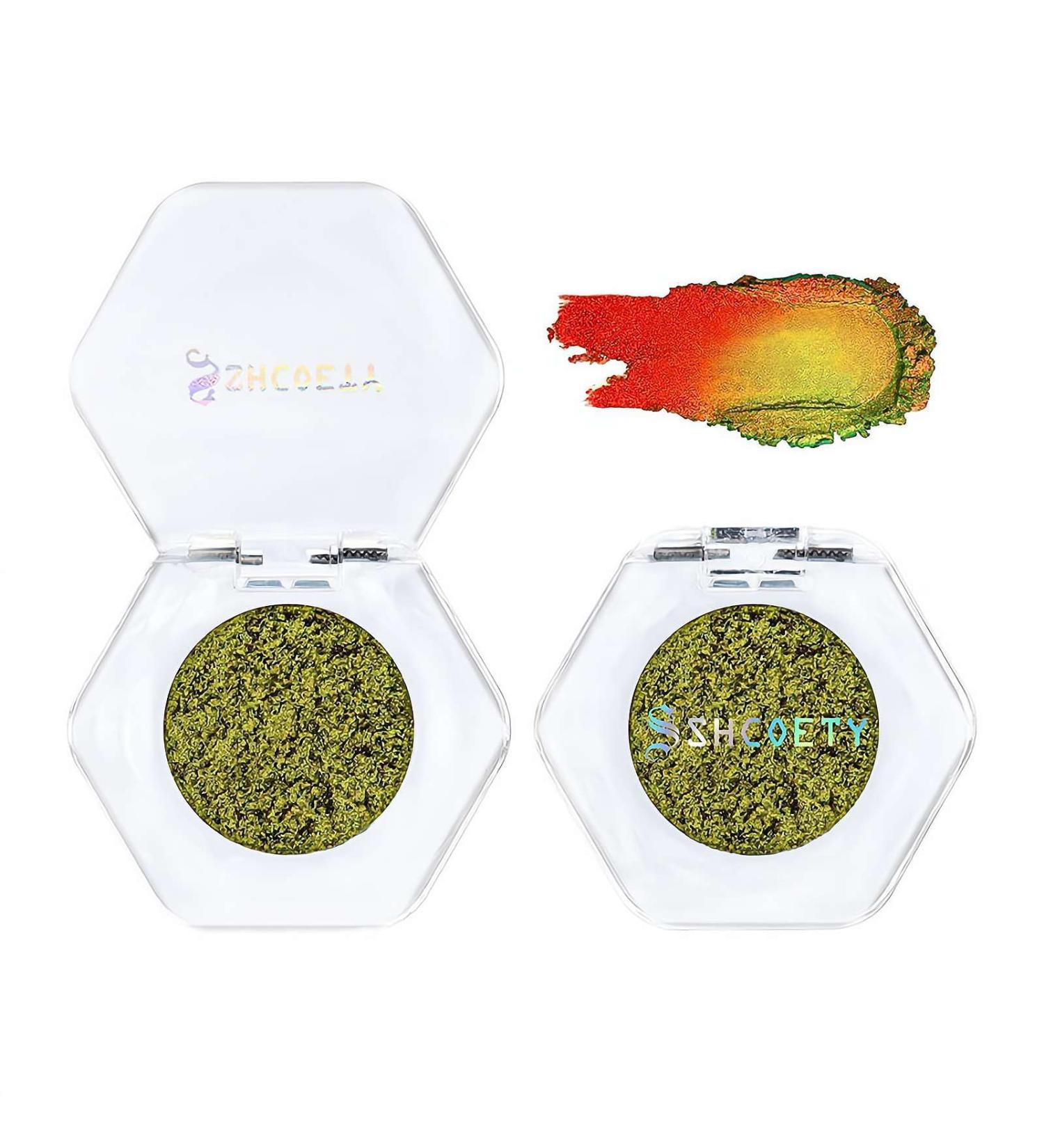 Holographic Glitter Eyeshadows Highly Colored Eye Shadow Multichrome Eyeshadows Makeup Cosmetics Eye Shadow Plate Multi-Dimensional Eye Makeup Eyeshadow for Women Girls 1pcs # 07 - Buy Online on SooperMarket.com
