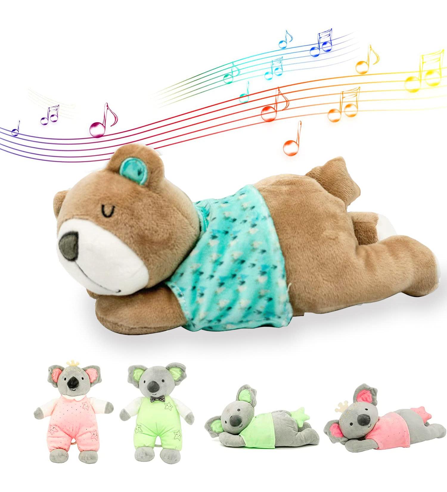 EAQ Baby Koala Plush Toy with Music Box | Soft Newborn Stuffed Toy for 0-6 Months | Baby Shower Gift for Boy or Girl - Buy Online on SooperMarket.com