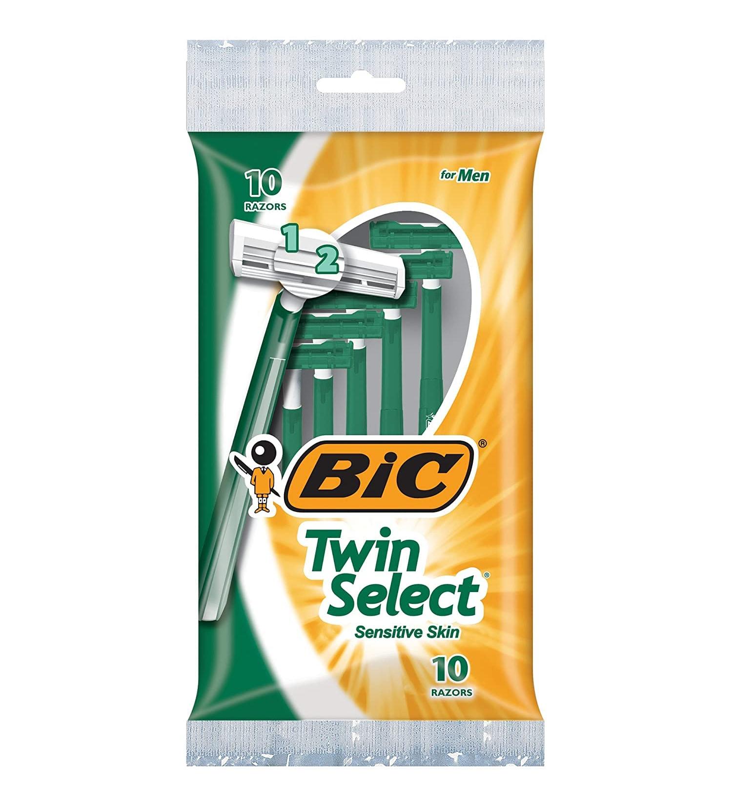 Bic Twin Select Men's Razors - 10ct | International Shipping Available - Buy Online on SooperMarket.com