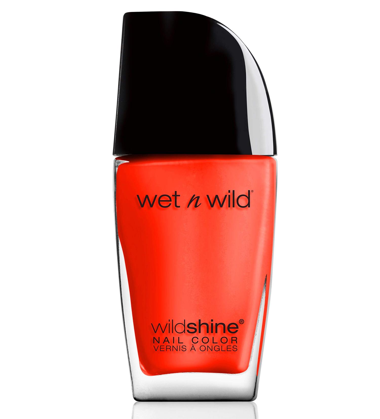 Buy Wet n Wild Wild Shine Nail Color - Heatwave | Formaldehyde-Free Toluene-Free Phthalate-Free Long-Lasting & Quick-Drying Nail Polish - International Shipping Available - Buy Online on SooperMarket.com