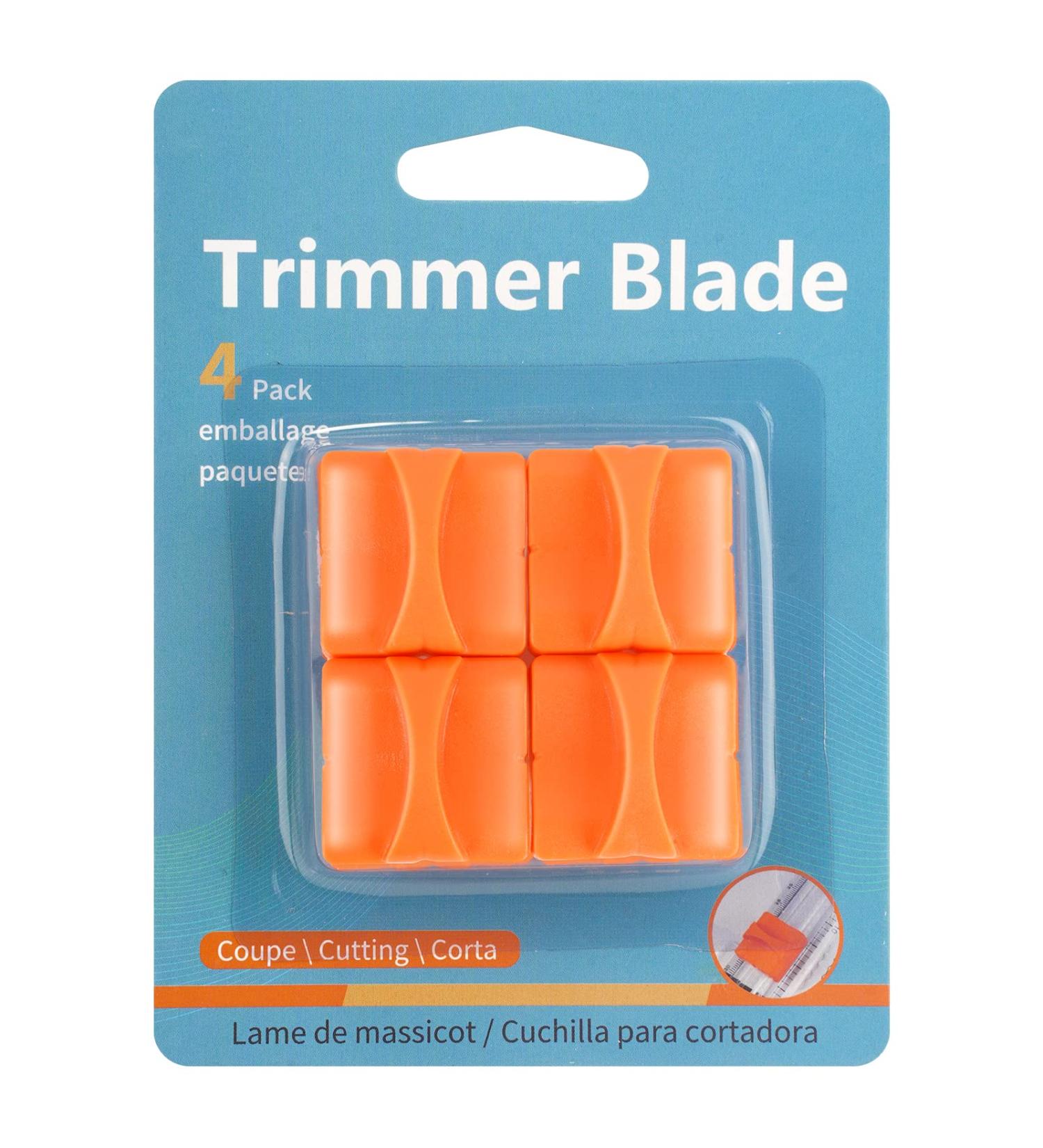 Replacement Blades for Firbon Weenkler Evteck Flisin Paper Cutter Paper Cutter Trimmer Blade with Security Safeguard Design for A4 Carstock Photo and Wrapping (4 Packs) - Buy Online on SooperMarket.com