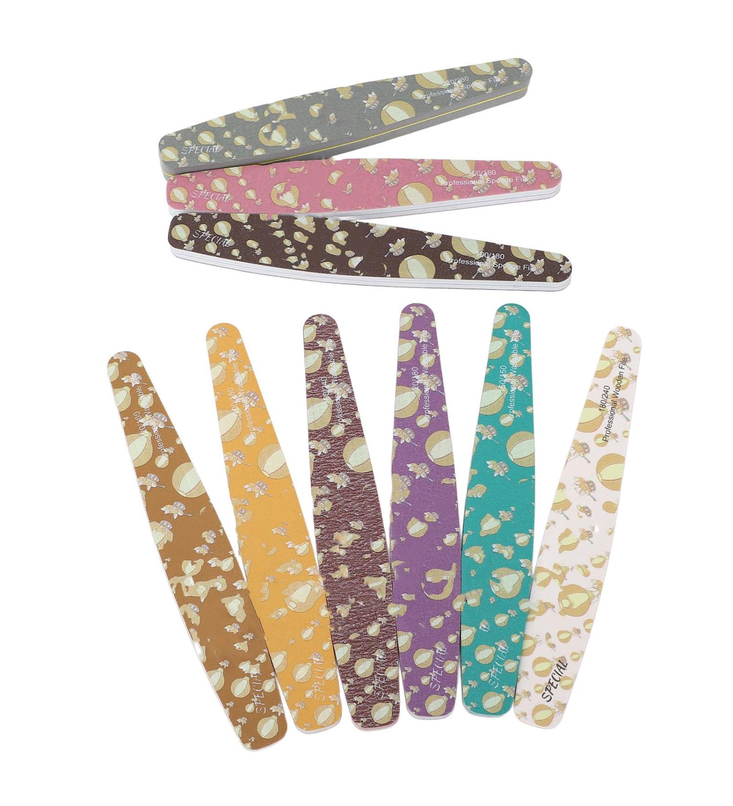 Nail Buffer File Washable Nail Files Reusable for Home - Buy Online on SooperMarket.com