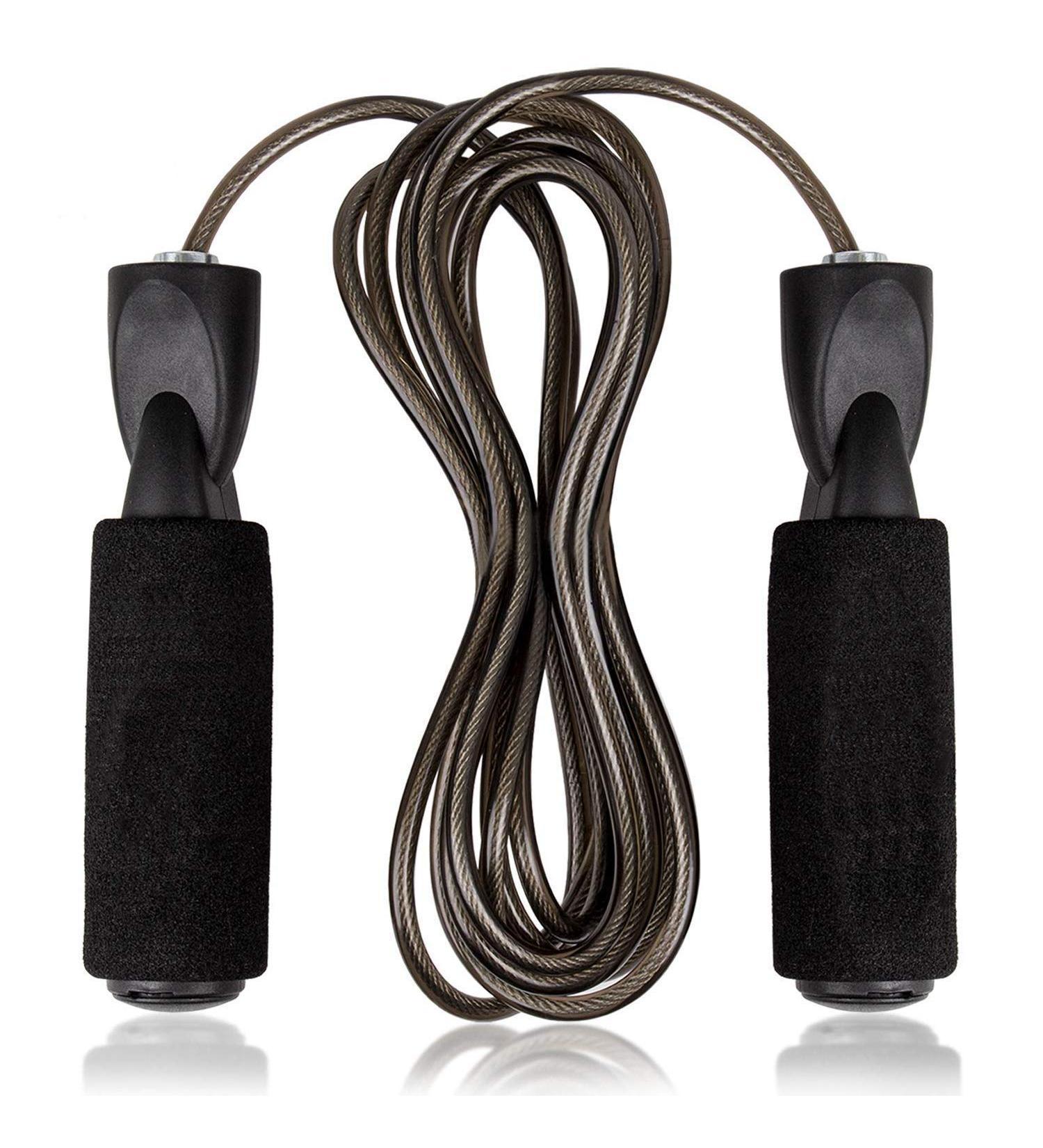 Whph Adjustable Tangle-Free Jump Rope | 8.5ft with Steel Wire for Men Women Speed Jumping, Boxing, Cardio - Buy Online on SooperMarket.com
