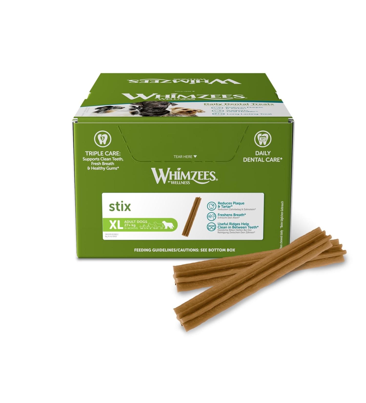 Kennelpak Whimzees Stix X Large Box of 30 - Buy Online on SooperMarket.com