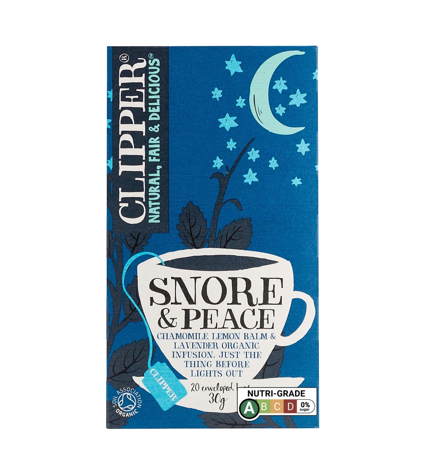 Clipper Snore & Peace 1 x 20 bags - Buy Online on SooperMarket.com