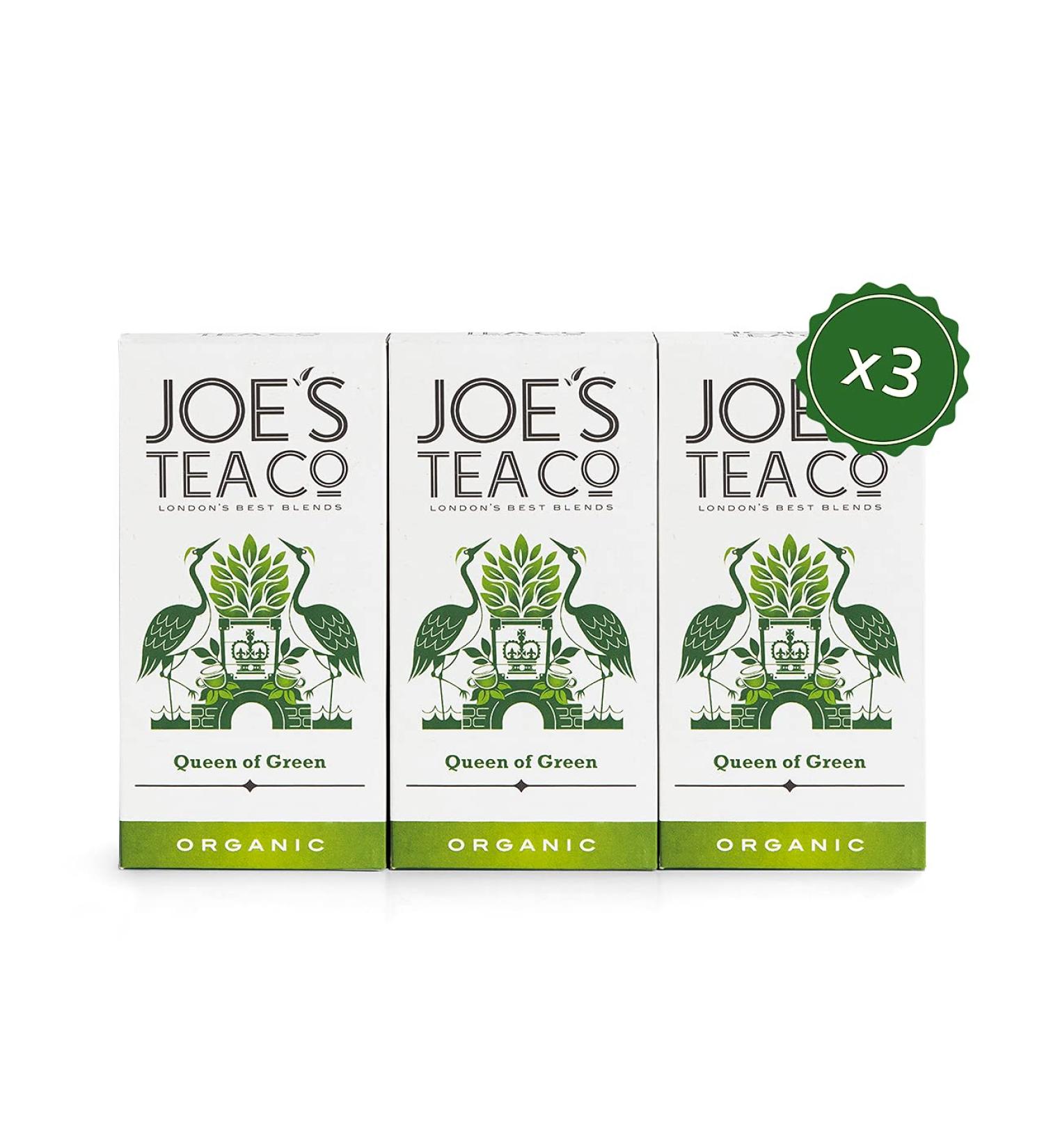 Joe's Tea Co. Queen of Green Organic Green Tea 45ct - Premium Quality - Buy Online on SooperMarket.com