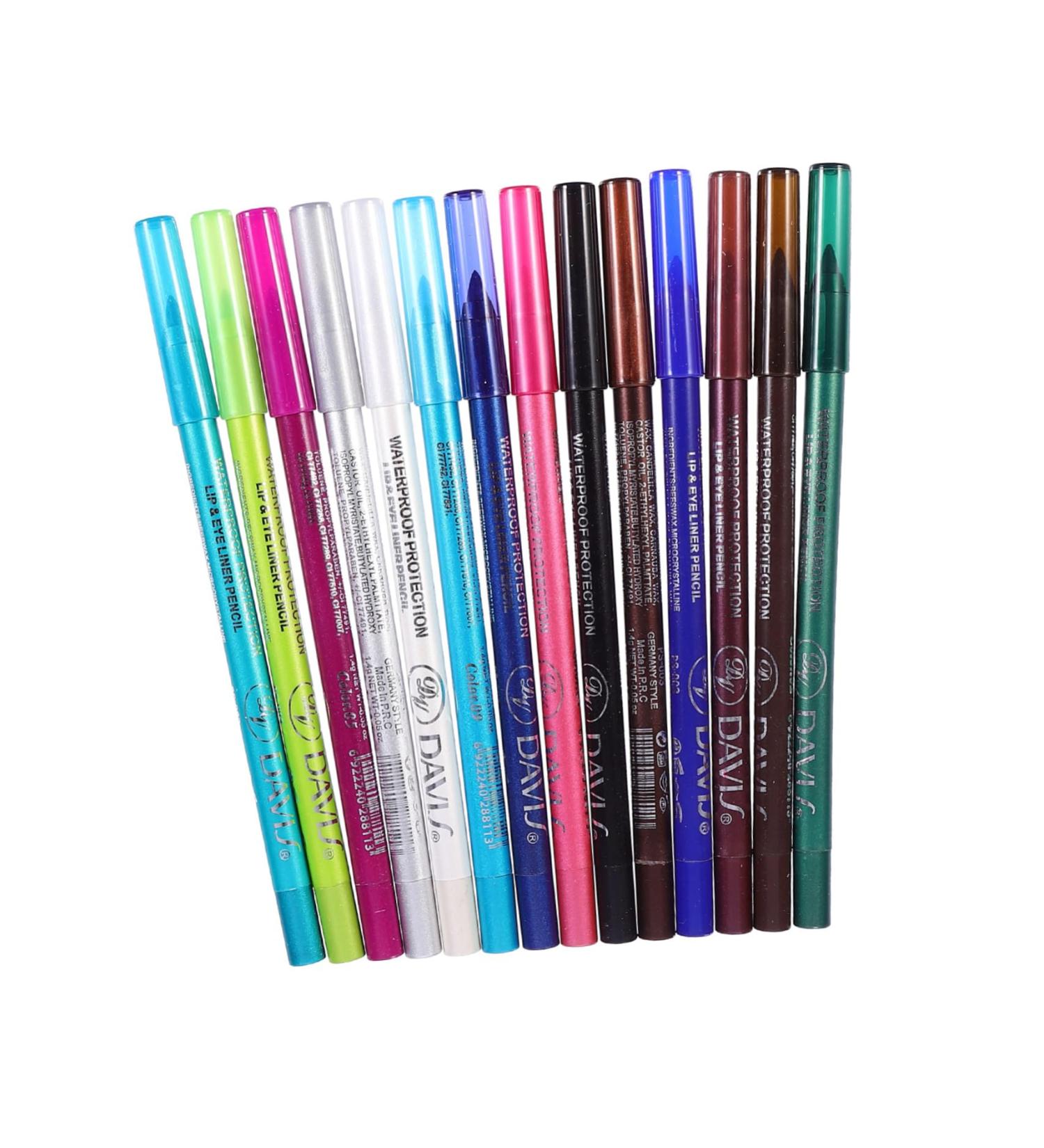 HAPINARY 14pcs Eyeshadow Pencil Set Eye Makeup Accessory Makeup Pencil Eyeliner Drawing Pencil Girl Eyeliner Pencil Eye Lining Pencil Makeup Eye Liner Pencil Cosmetics Pencil - Buy Online on SooperMarket.com
