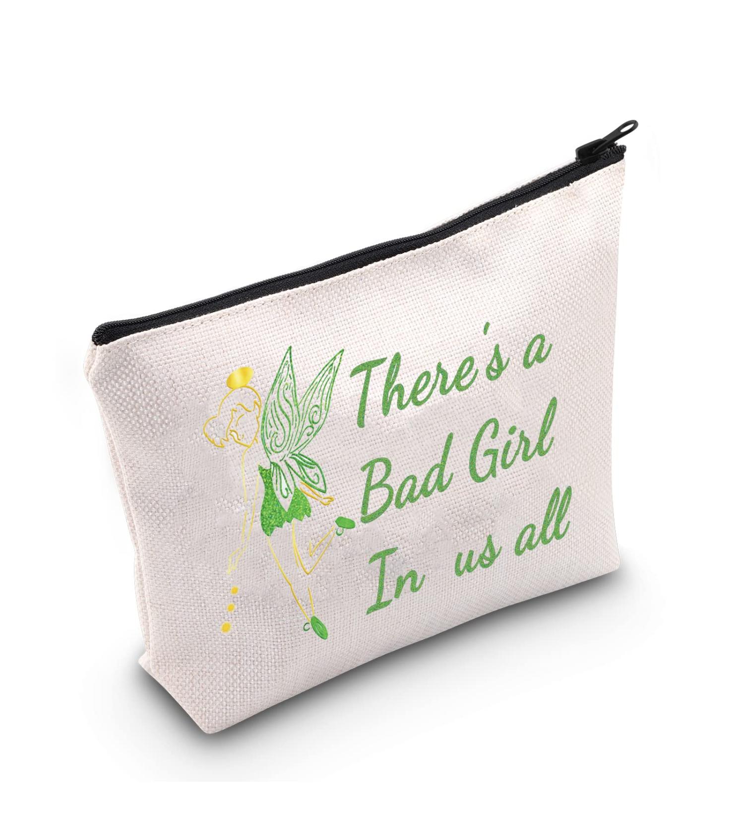 Levlo Fairy Tale Cosmetic Bag - Perfect Gift for Pixie Lovers | Zippered Make-Up Bag for Women & Girls - Buy Online on SooperMarket.com