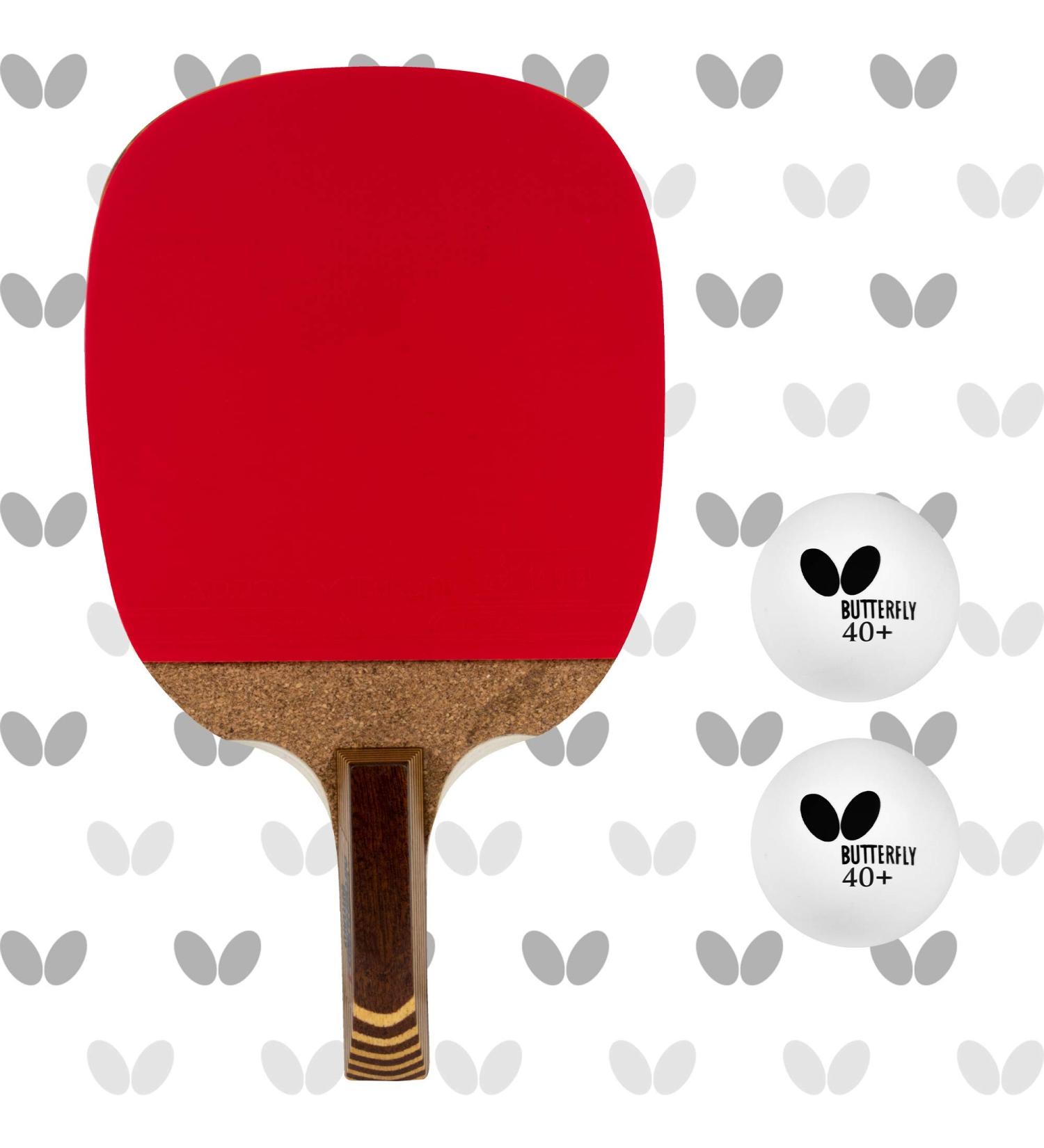 Nitchugo Japanese Penhold Table Tennis Racket | Nakama Series | Maximum Control for Beginning Penhold Players | Recommended for Beginners (NITI) - Buy Online on SooperMarket.com