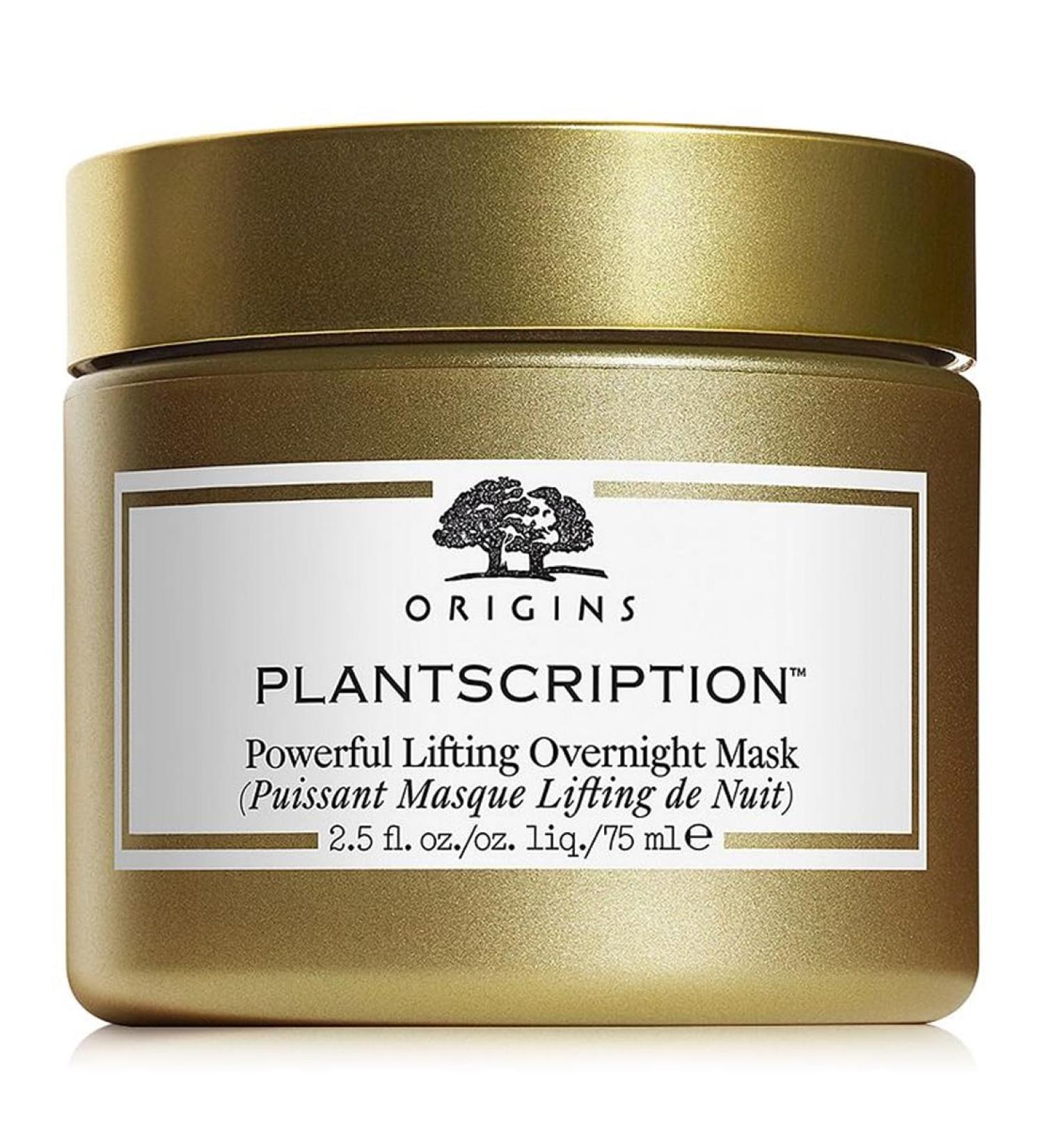 PLANTSCRIPTION Powerful Lifting Overnight Mask by Origins - Natural Anti-Aging Skincare for All Skin Types | Shop Internationally - Buy Online on SooperMarket.com
