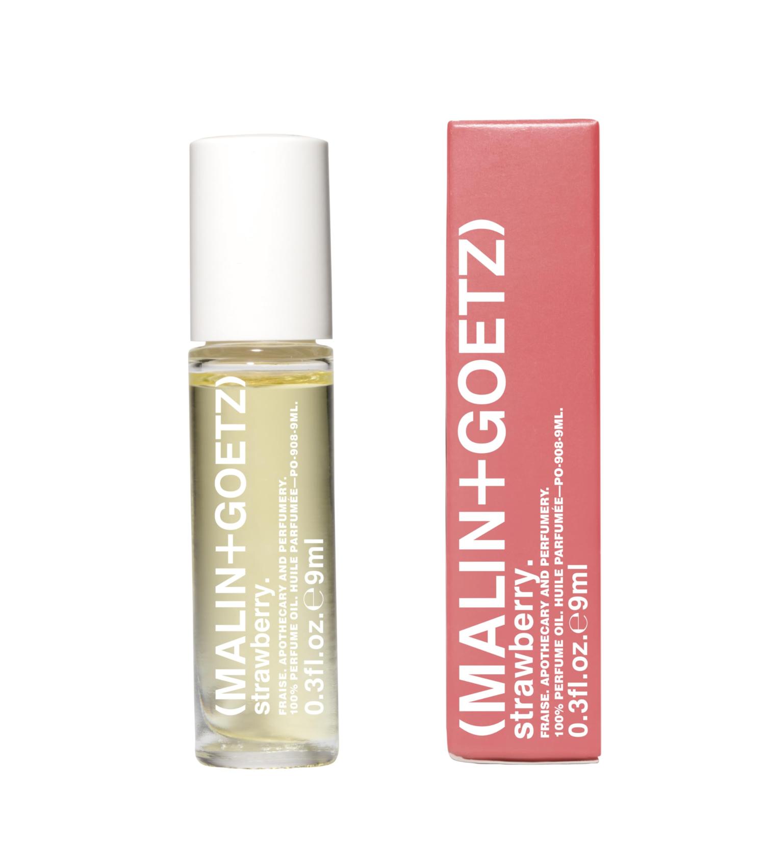 Malin + Goetz Strawberry Perfume Oil 0.3 Fl. Oz. - Men & Women Garden Berry Scented Oil Fragrance Oil Roll On Mini Perfume Body Oil Vegan & Cruelty-Free - Buy Online on SooperMarket.com