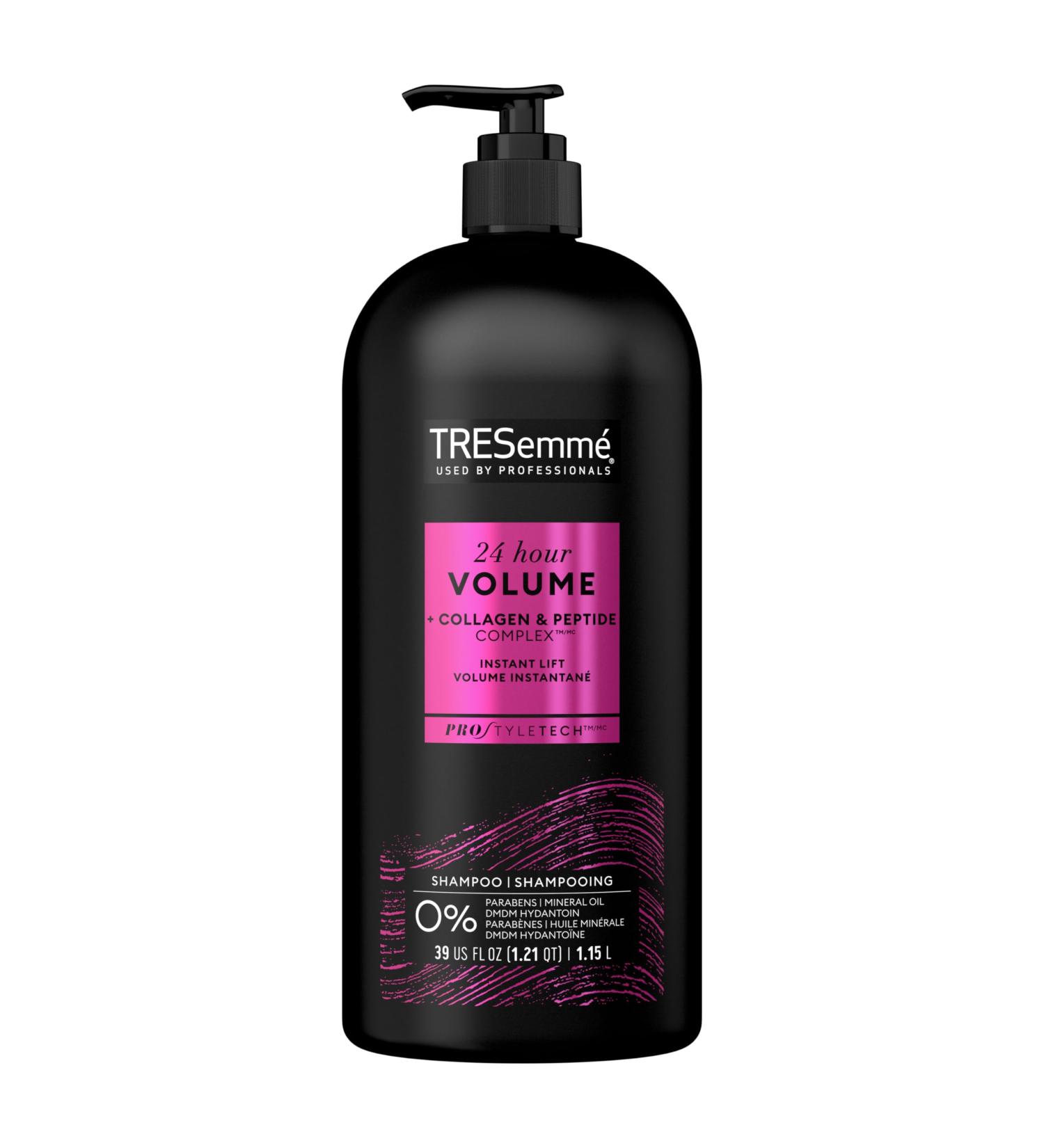 TRESemm 24 Hour Volume Shampoo with Pump - Pro Style Technology for Fine Hair | 39 oz - International Shipping Available - Buy Online on SooperMarket.com