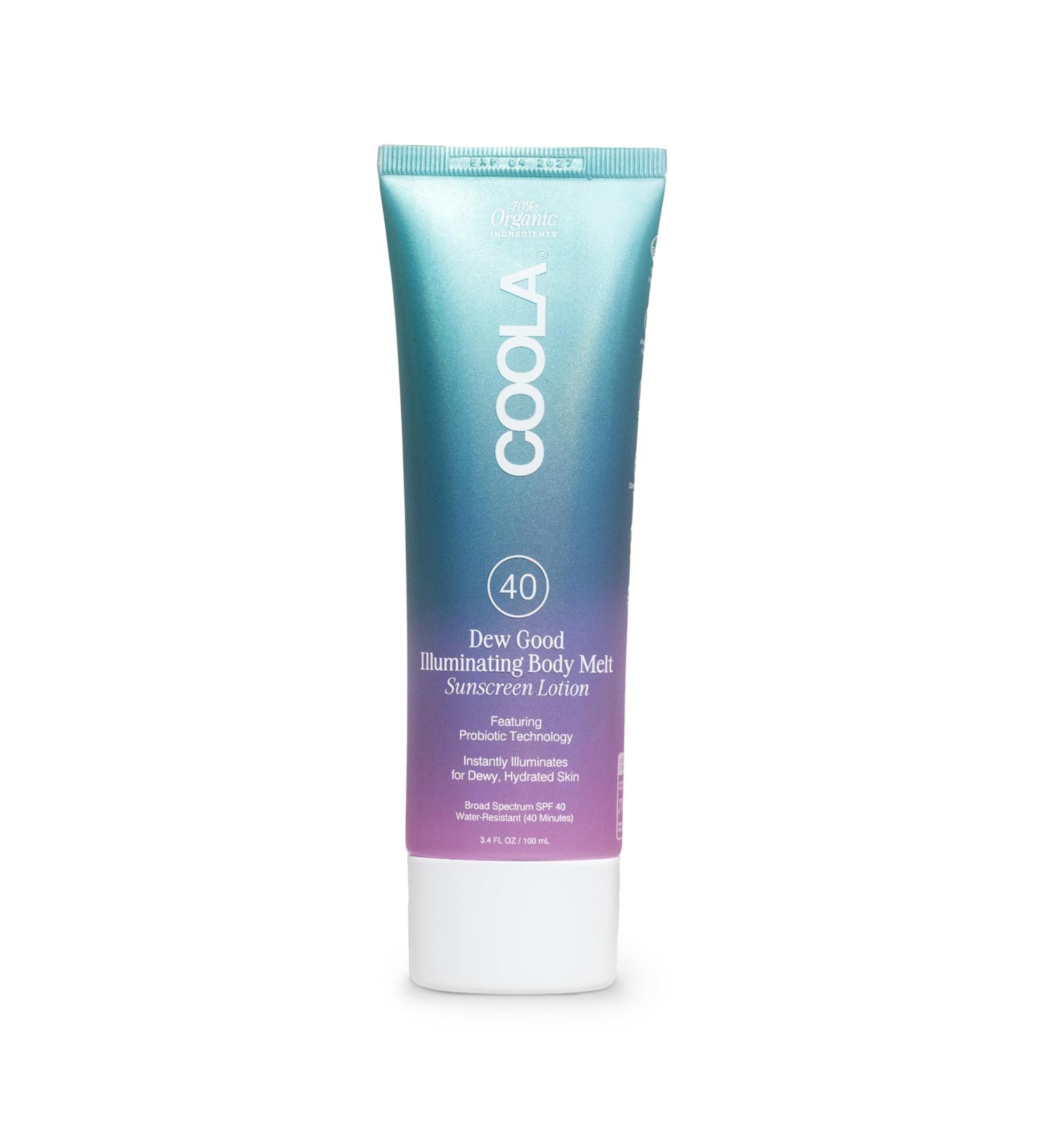 COOLA Organic Dew Good Illuminating Probiotic Serum SPF 30 | Natural Sunscreen with BlueScreen Technology for Glowing Skin - Buy Online on SooperMarket.com