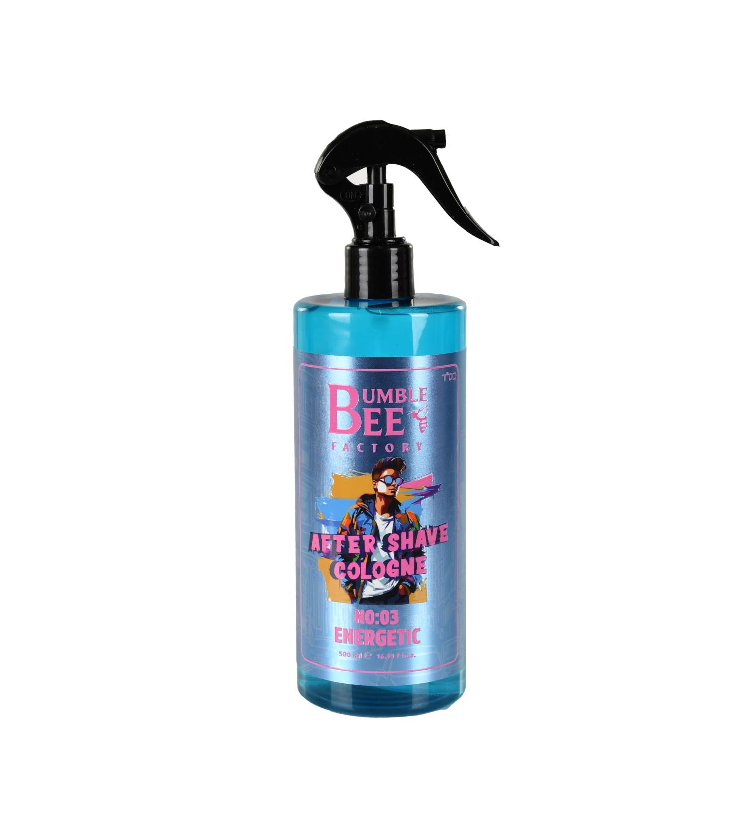BUMBLE BEE After Shave Spray Cologne Instant Relief and Lasting Freshness After Shaving - 4 Male Fragances 500ml of Pure Comfort. Barber Supplies (500 Ml - 16.9 Oz No 3: Energetic) 1 Fl Oz (Pack of 1) No 3: Energetic - Buy Online on SooperMarket.com