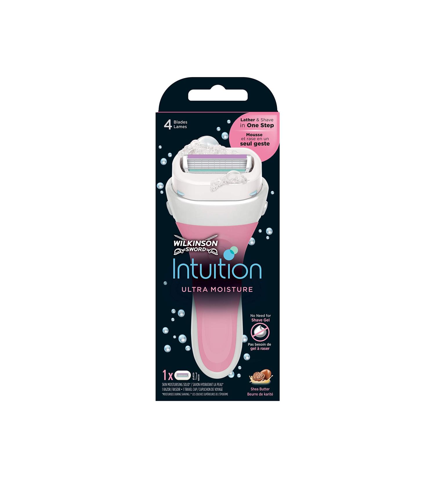Wilkinson Sword Intuition Ultra Moisture Razor - Best International Shipping & Soft Skin Care - Buy Online on SooperMarket.com