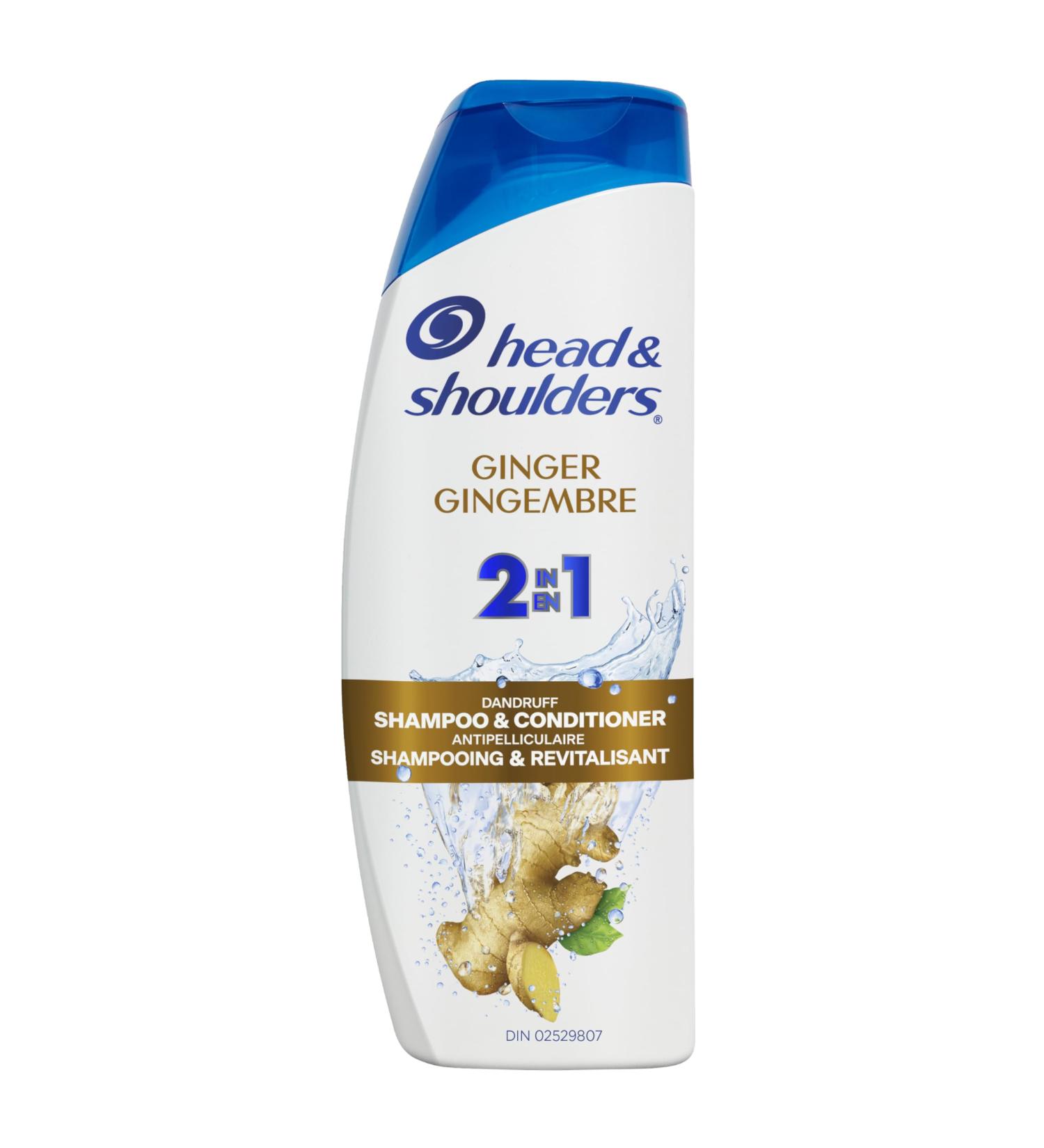 Head & Shoulders Ginger 2-in-1 Anti-Dandruff Shampoo + Conditioner 370 mL - Buy Online on SooperMarket.com