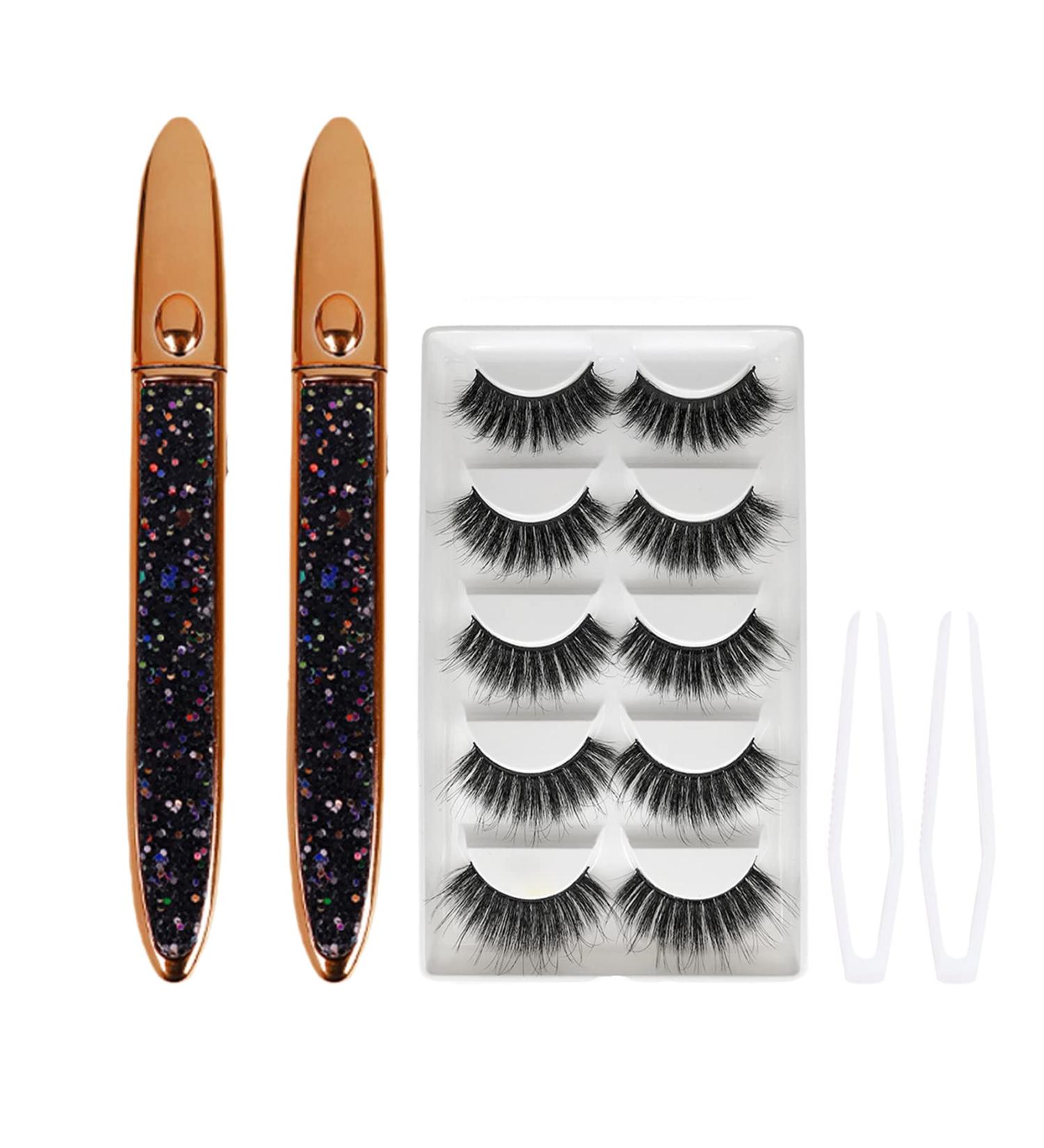 2023 Self-Adhesive Eyeliner & Eyelash Glue Pen - Long-Lasting Black Eye Liner for Easy Application - Buy Online on SooperMarket.com