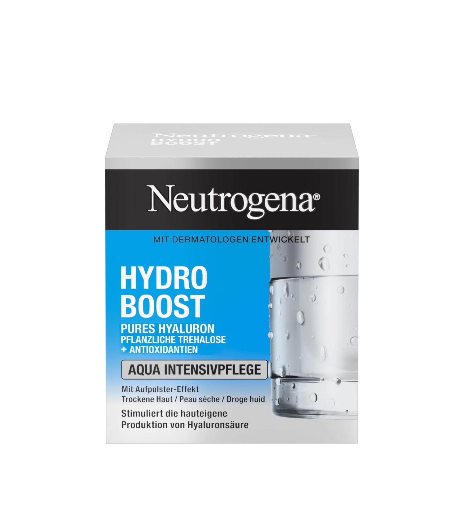 Neutrogena Hydro Boost Face Cream 50ml - Revitalising Booster with Hyaluronic Acid & Antioxidants Oil-Free Intensive Care for All Skin Types - Buy Online on SooperMarket.com