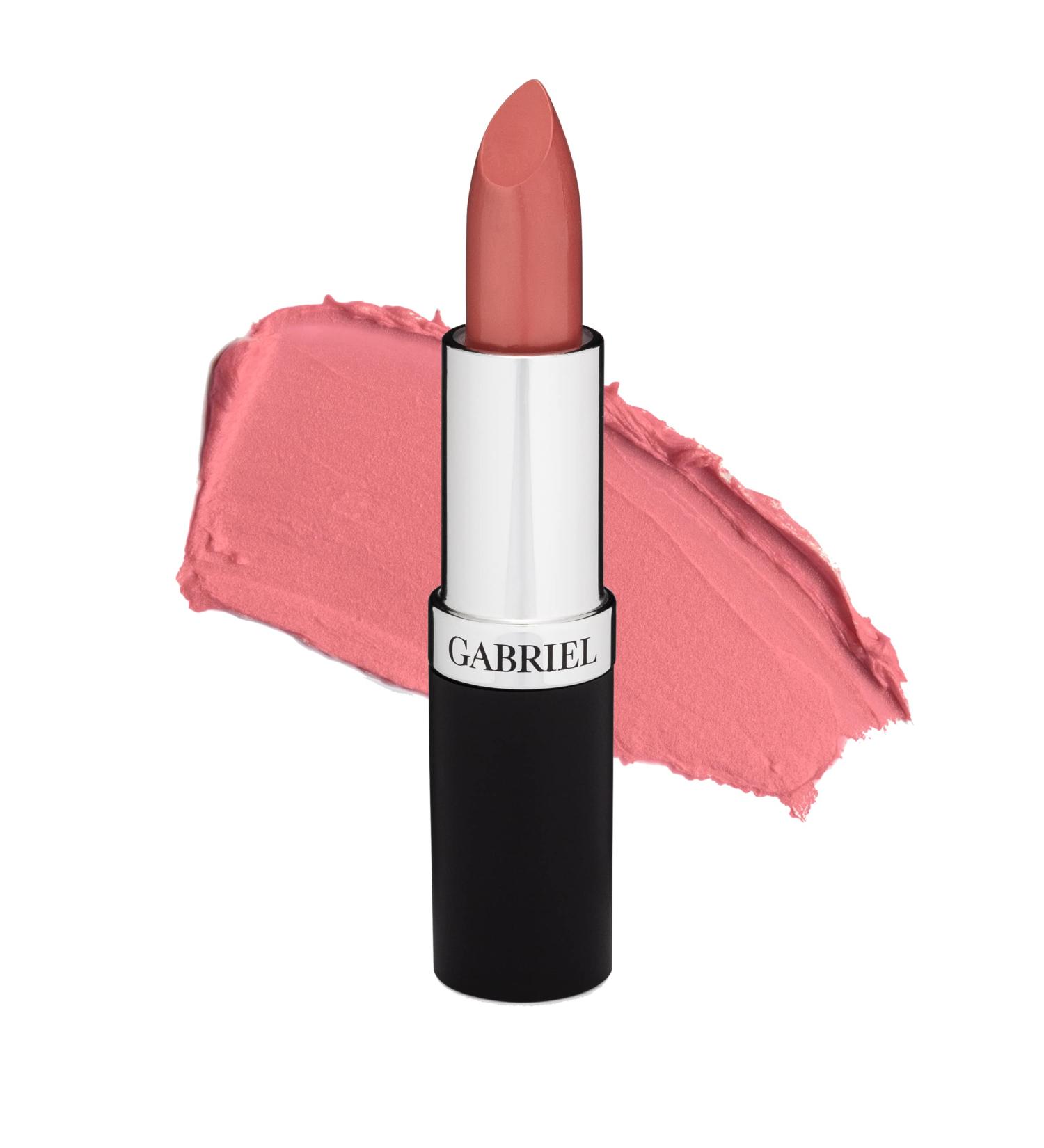 Gabriel Cosmetics Lipstick in Rosewood - Peachy Pink/Cool Cr me 0.13 Oz - Buy Online on SooperMarket.com