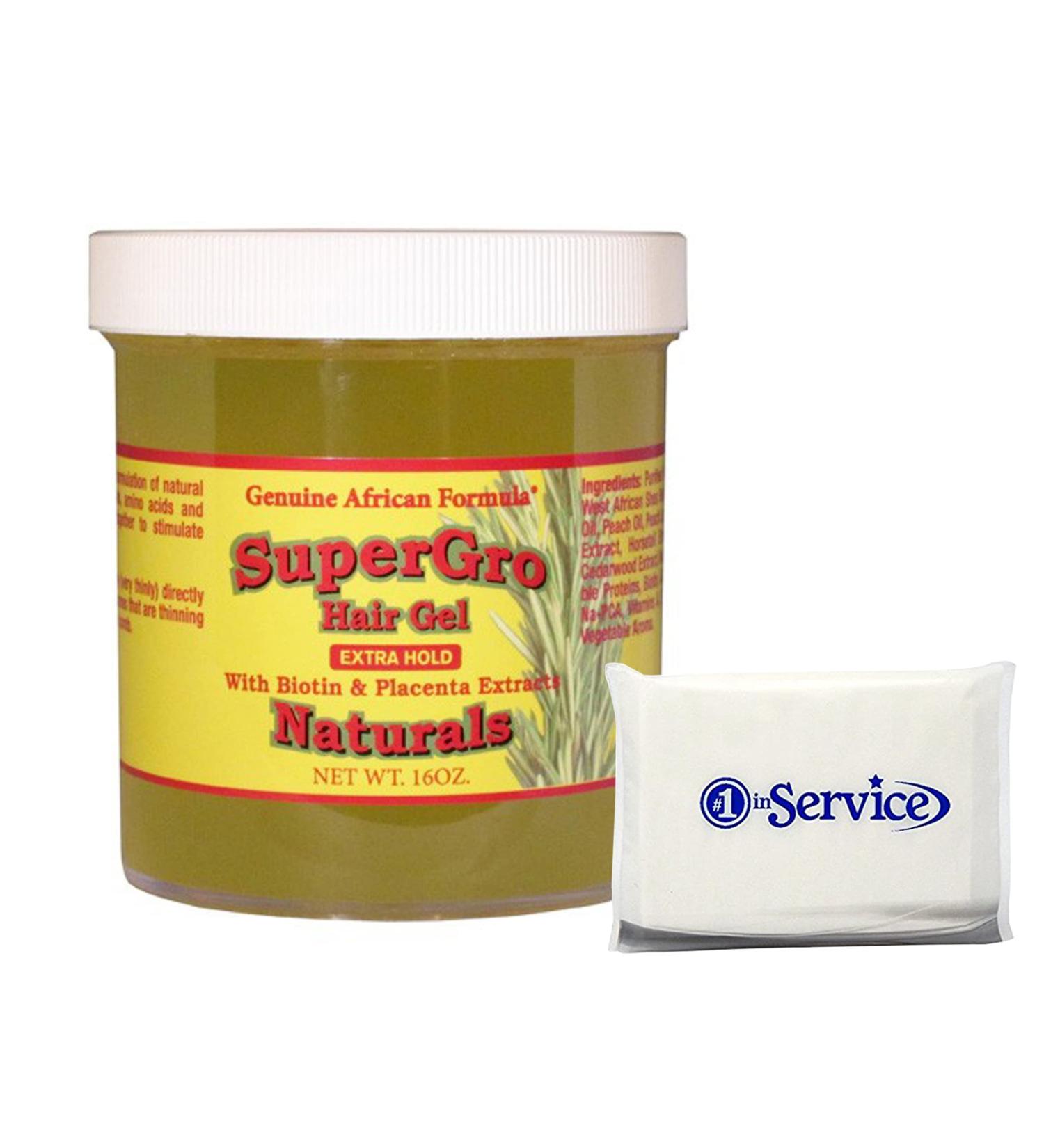 African Super Grow Hair Gel| Loc Gel for Retwist| Natural Styling Gel with Coconut Oil| Essential Hair Growth Serum|16 Oz -1 Pack - Buy Online on SooperMarket.com