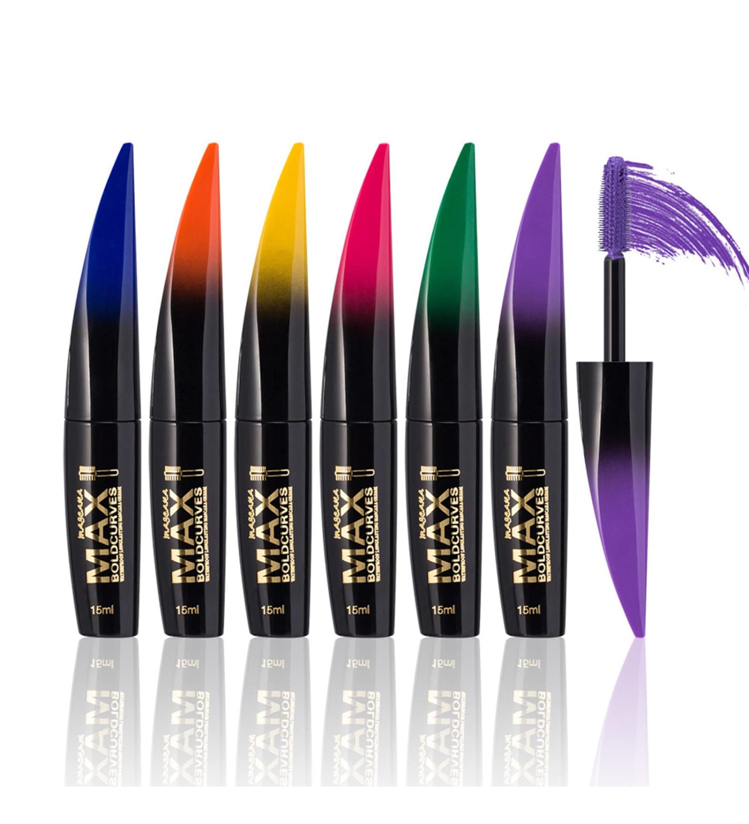 Joyeee 6 Colors Mascara Set - Waterproof, Long-lasting, Volumizing, Curling - Perfect 3D Eye Makeup - Ideal Halloween/Christmas Gift for Women & Teenage Girls - Buy Online on SooperMarket.com