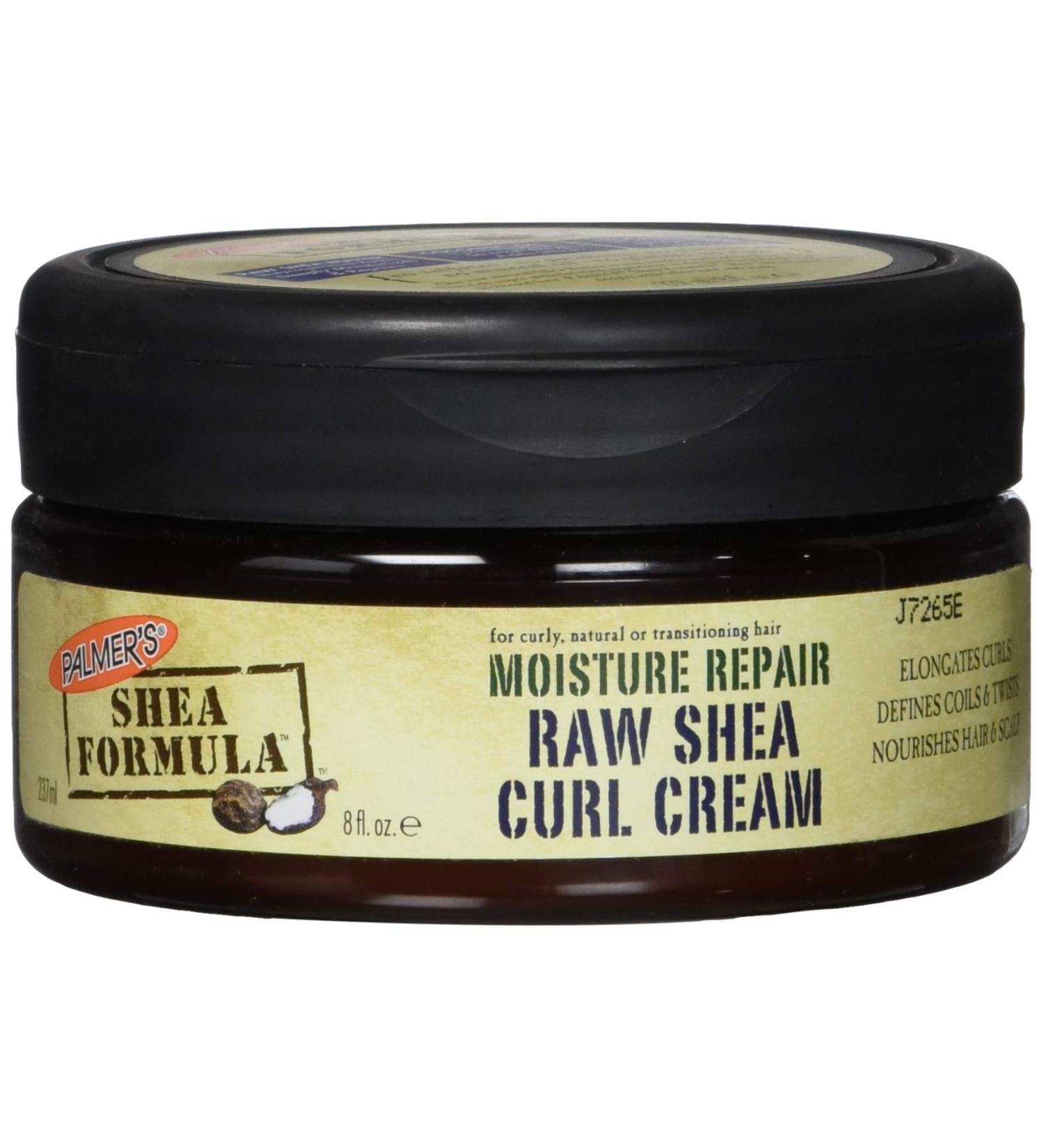 Palmer's Shea Formula Moisture Repair Raw Shea Curl Cream 8oz - Deep Hydration for Curly Hair | International Shipping Available - Buy Online on SooperMarket.com