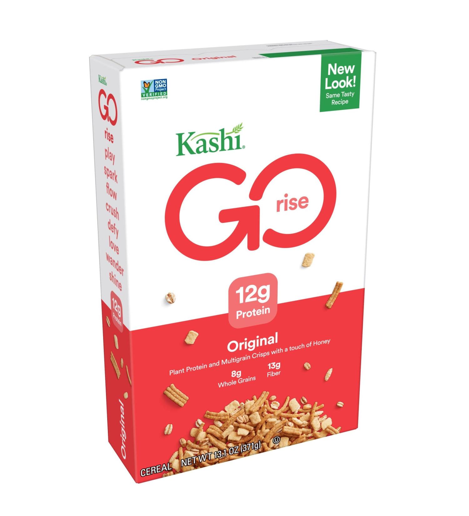 Kashi GO Fiber Cereal Vegetarian Protein Original 10 Boxes - Buy Online on SooperMarket.com
