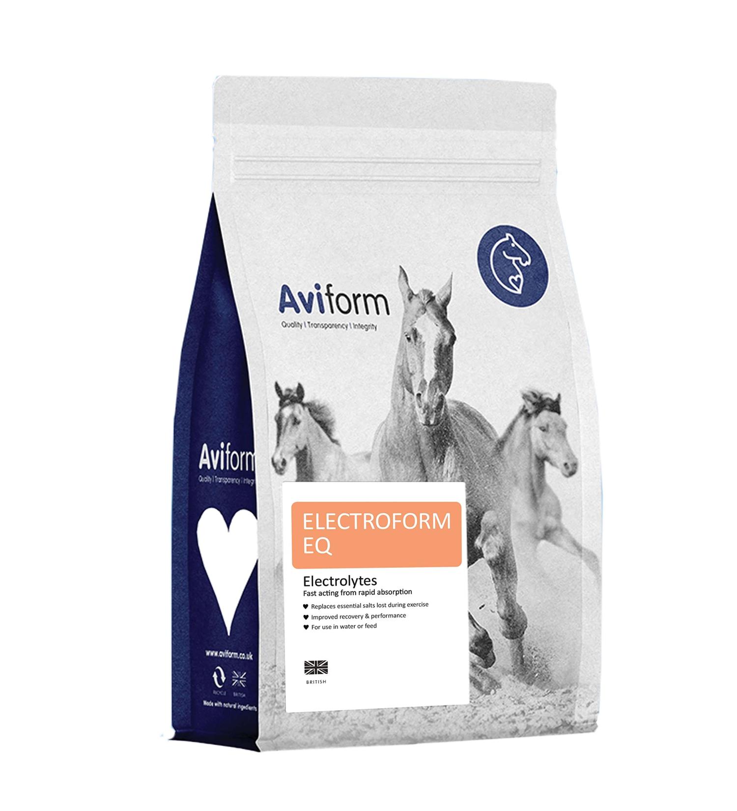 Aviform ELECTROFORM EQ | Equine Electrolytes | 1kg Compostable Pouch | Fast Delivery - Buy Online on SooperMarket.com