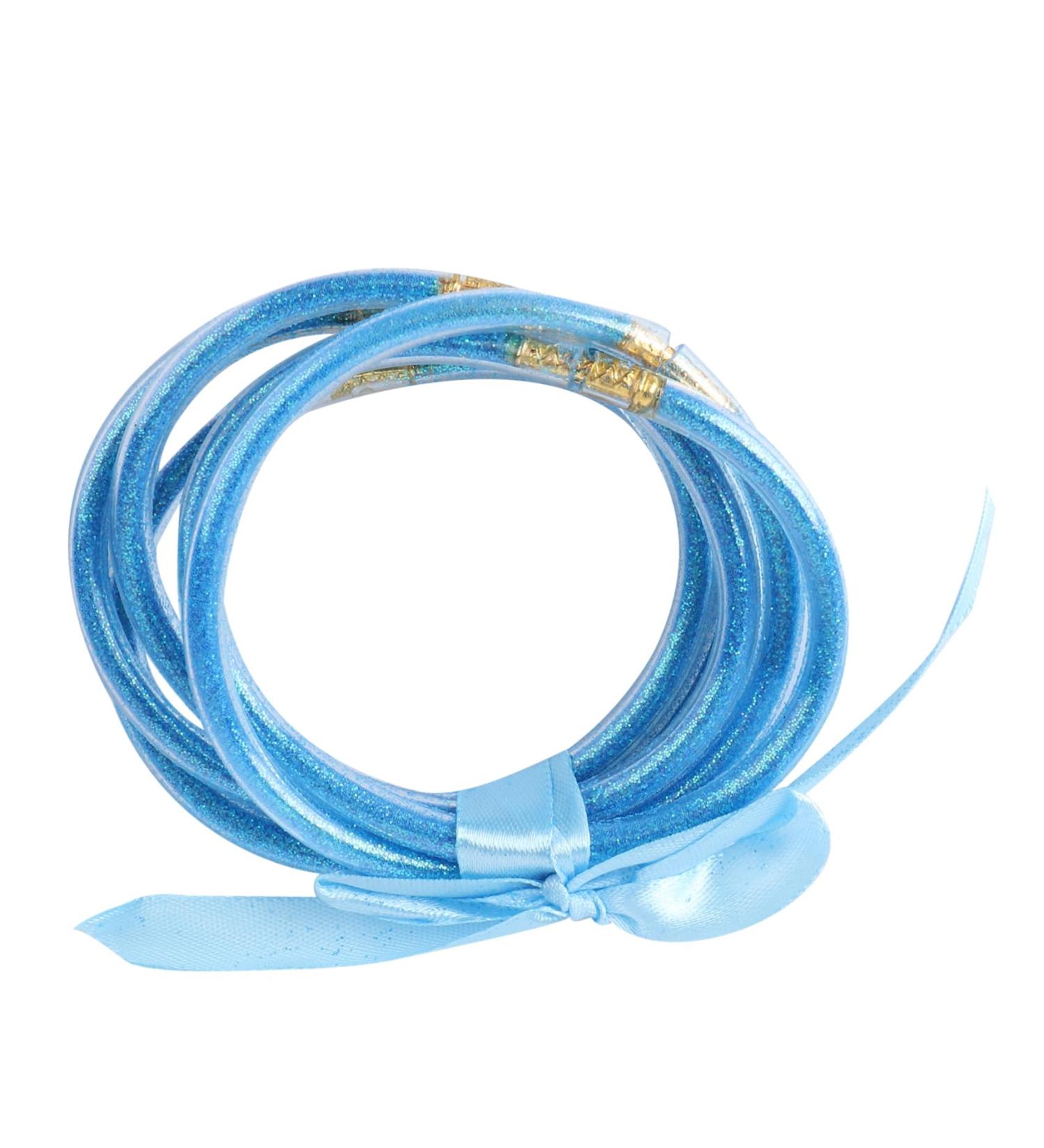STOBOK 1pc Ribbon Glitter Bracelet Gold Powder Lining Jewelry Christmas Wristband Glitter Jelly Bangle Bangles Bracelets for Man Creative Bracelet Women's Resin Yiwu Glitter Powder Purple As Shown 7.5x7.5cm - Buy Online on SooperMarket.com
