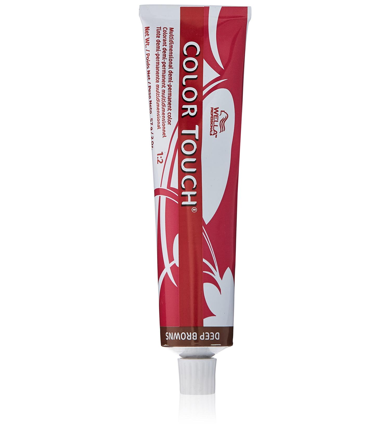 Wella Touch Multidimensional Demi-Permanent Hair Color 5/73 Light Brown/Brown Gold 2 Ounce - Buy Online on SooperMarket.com