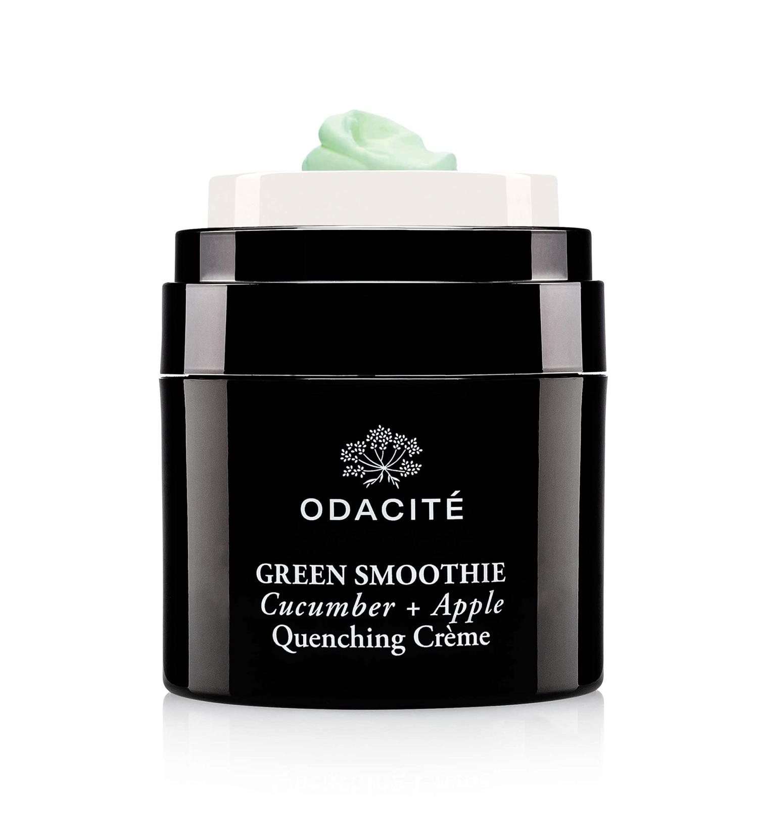 ODACITE Green Smoothie Hydrating Face Moisturizer - Lightweight Non-Greasy Creme for Plump Soothed Skin | Cucumber & Apple - International Shipping Available - Buy Online on SooperMarket.com