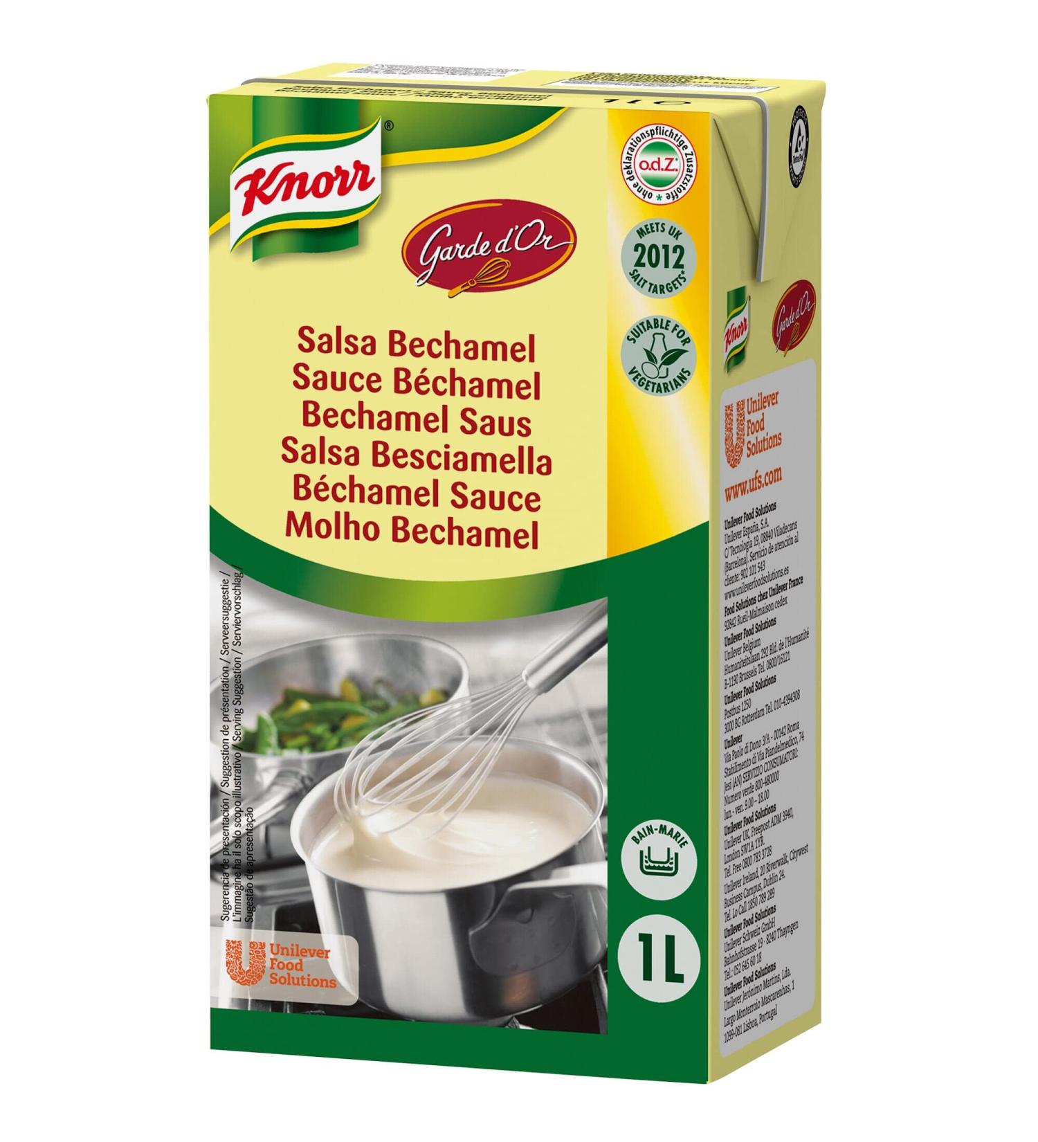 Knorr Garde d'Or Bechamel Sauce 1L