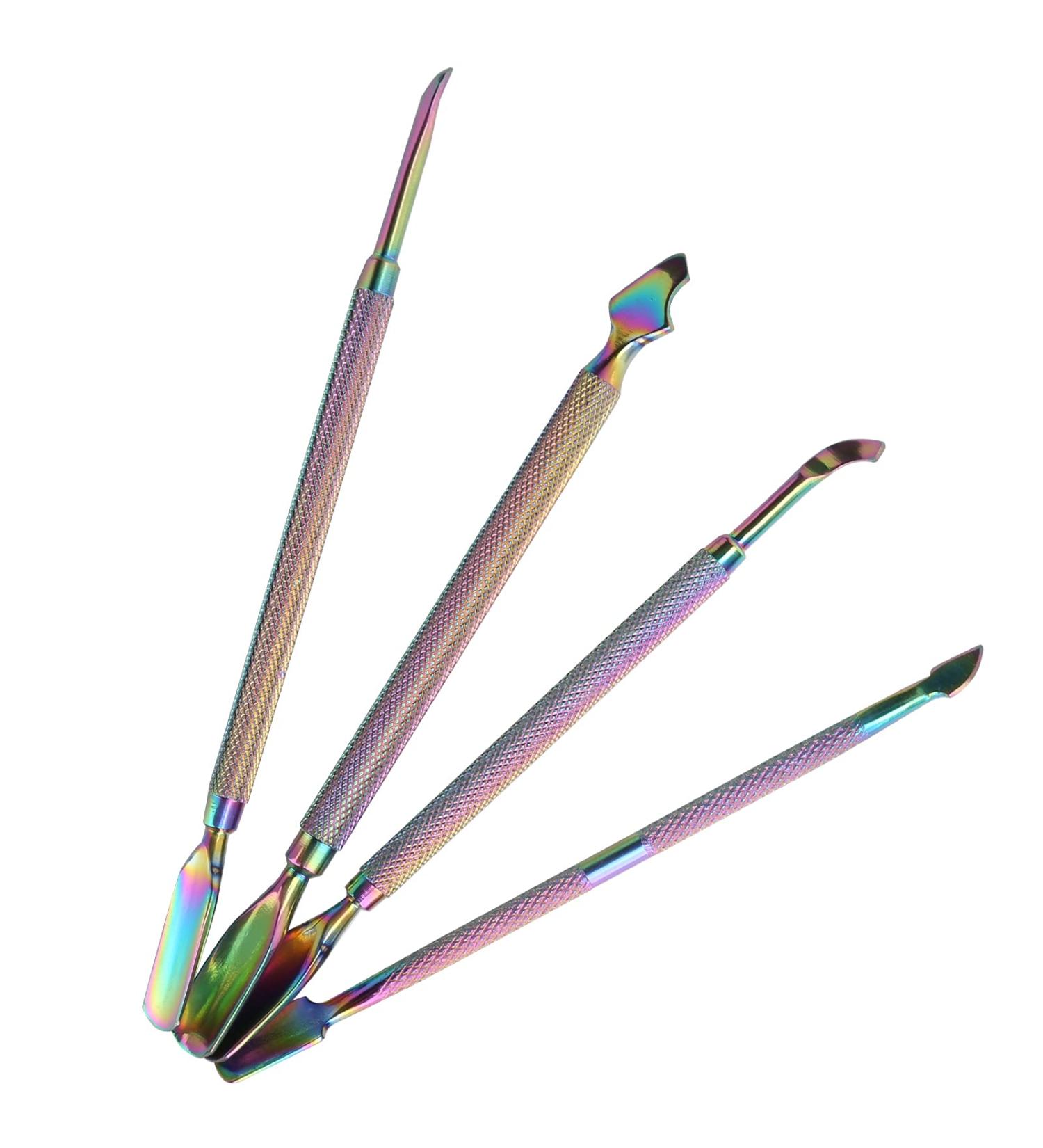 Cuticle Pusher Portable Rust-proof Nail Pusher Eco friendly with Storage Box for Nail Salon - Buy Online on SooperMarket.com