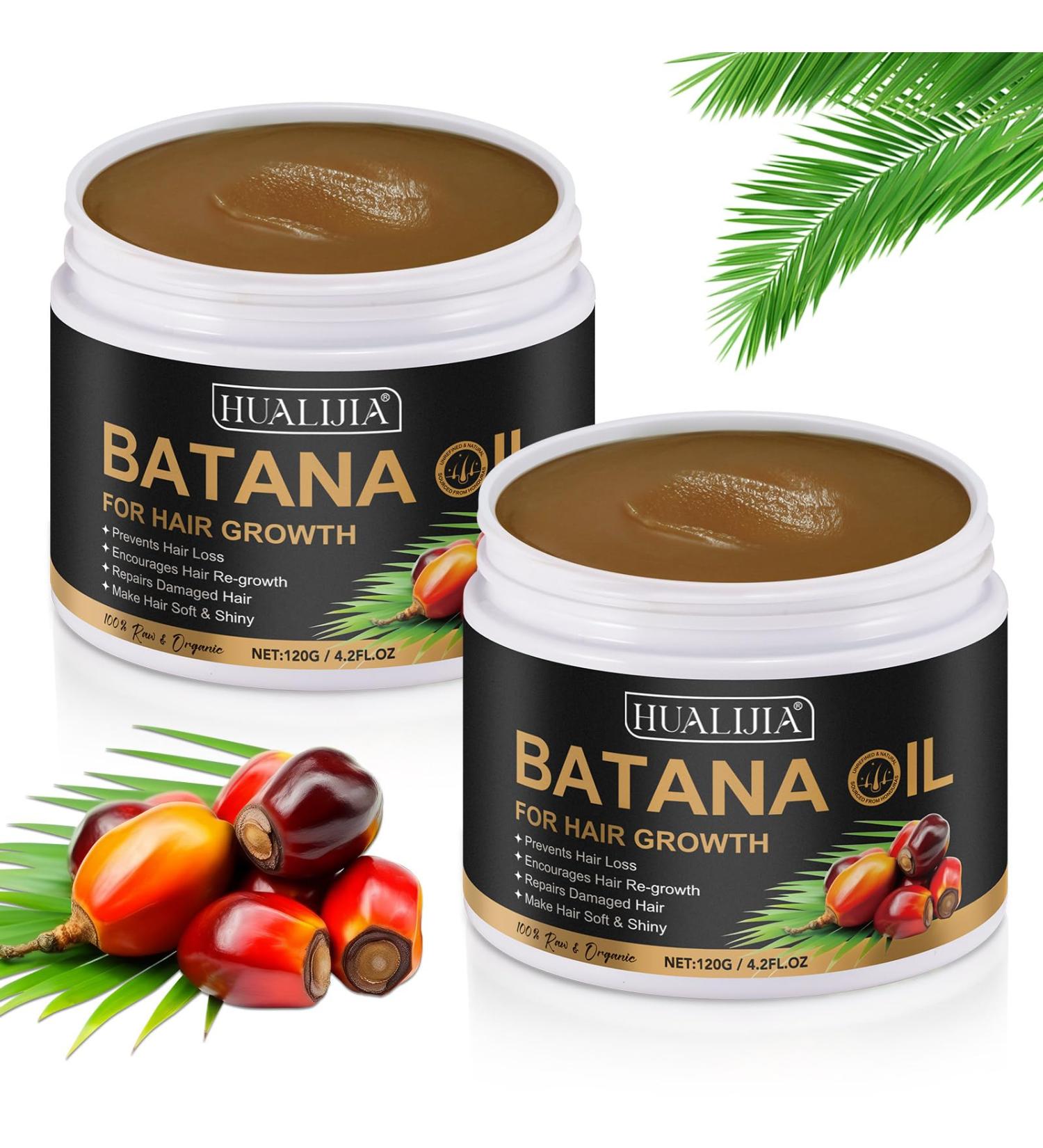 Buy 100% Pure Batana Oil for Hair Growth | Dr. Sebi Organic from Honduras | Prevent Hair Loss & Promote Thickness | 8.4 oz - Men & Women - Buy Online on SooperMarket.com