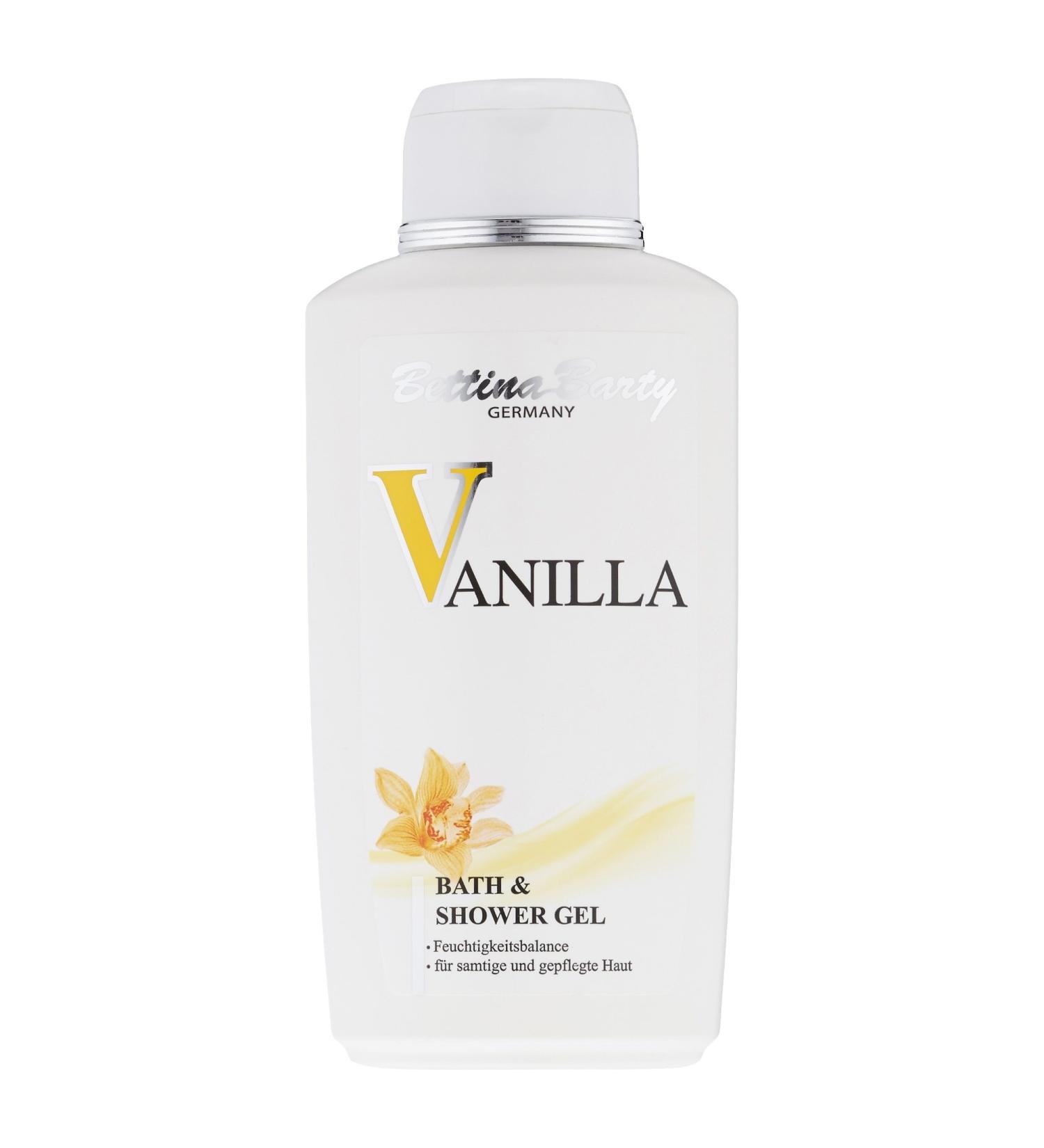 Buy Bettina Barty Vanilla Bath & Shower Gel 500 ml - International Shipping Available | Luxurious Bath & Body Care - Buy Online on SooperMarket.com