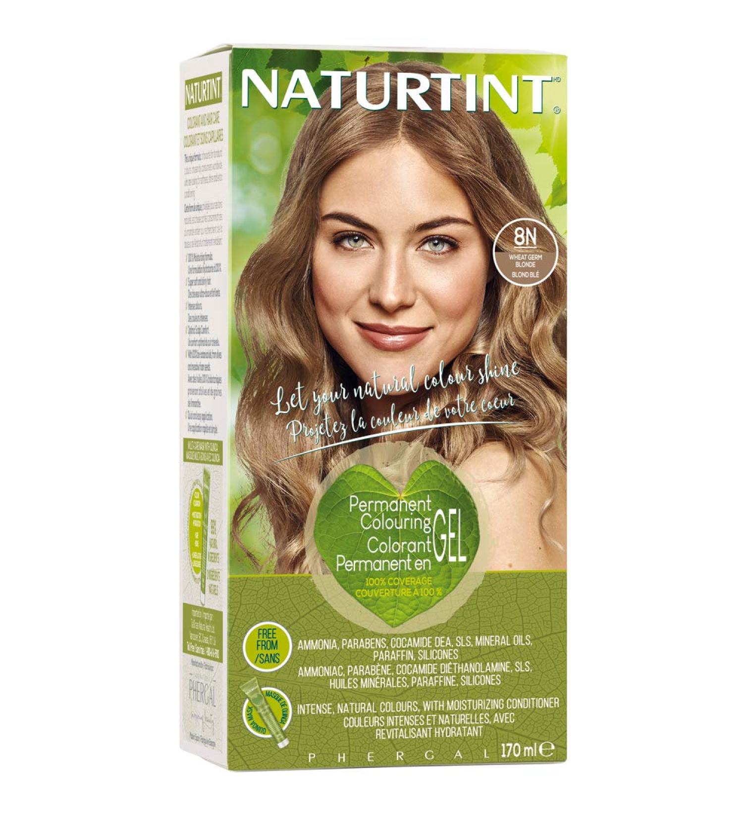 Naturtint 8n Wheat Germ Blonde Hair Color (1xkit) - Buy Online on SooperMarket.com