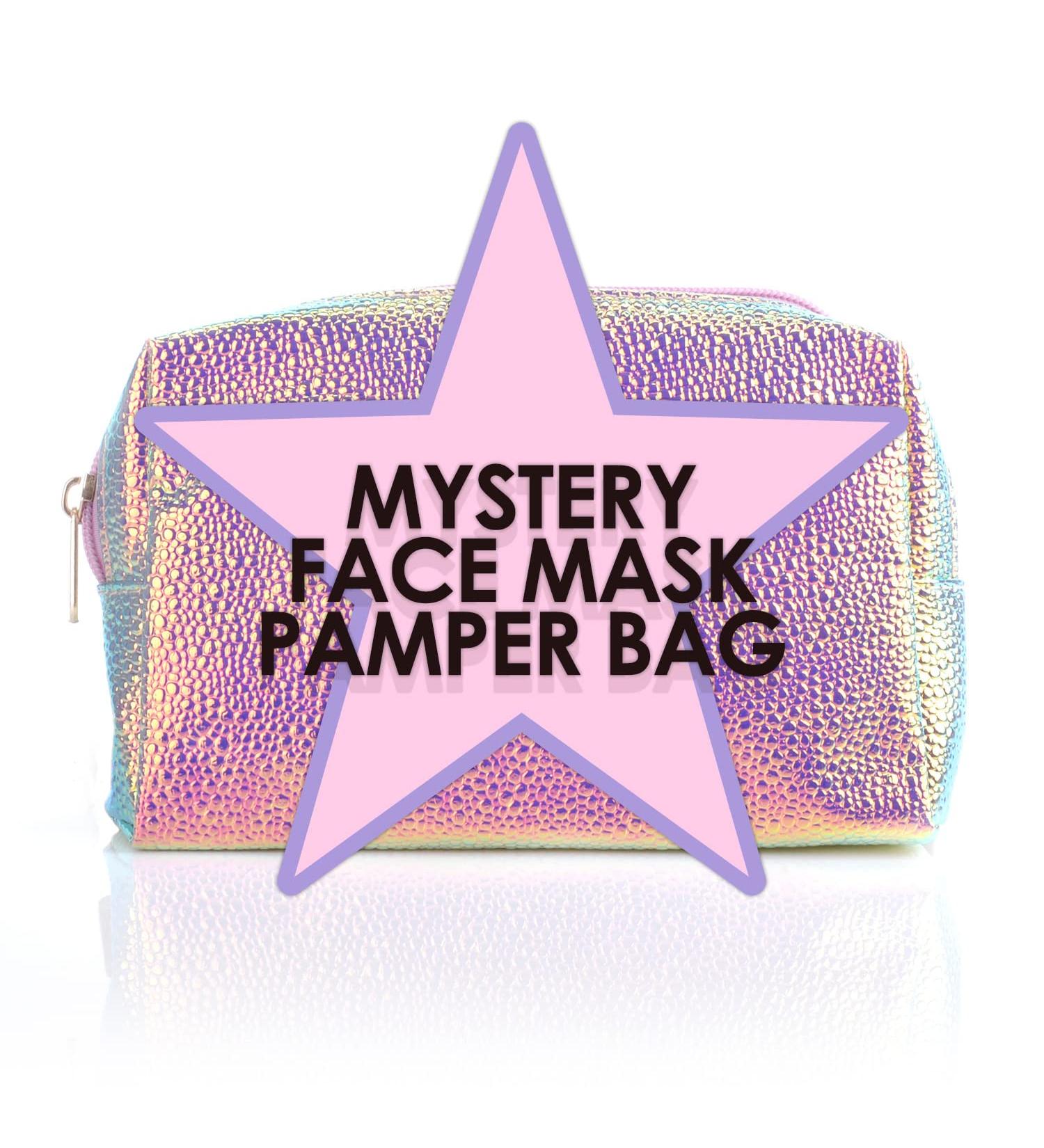 7th Heaven Mystery Face Mask Pamper Bag Lucky Dip Pink Cosmetic Gift Bag with a Selection of Face Masks & Beauty Accessories Mystery Skincare Set - Buy Online on SooperMarket.com